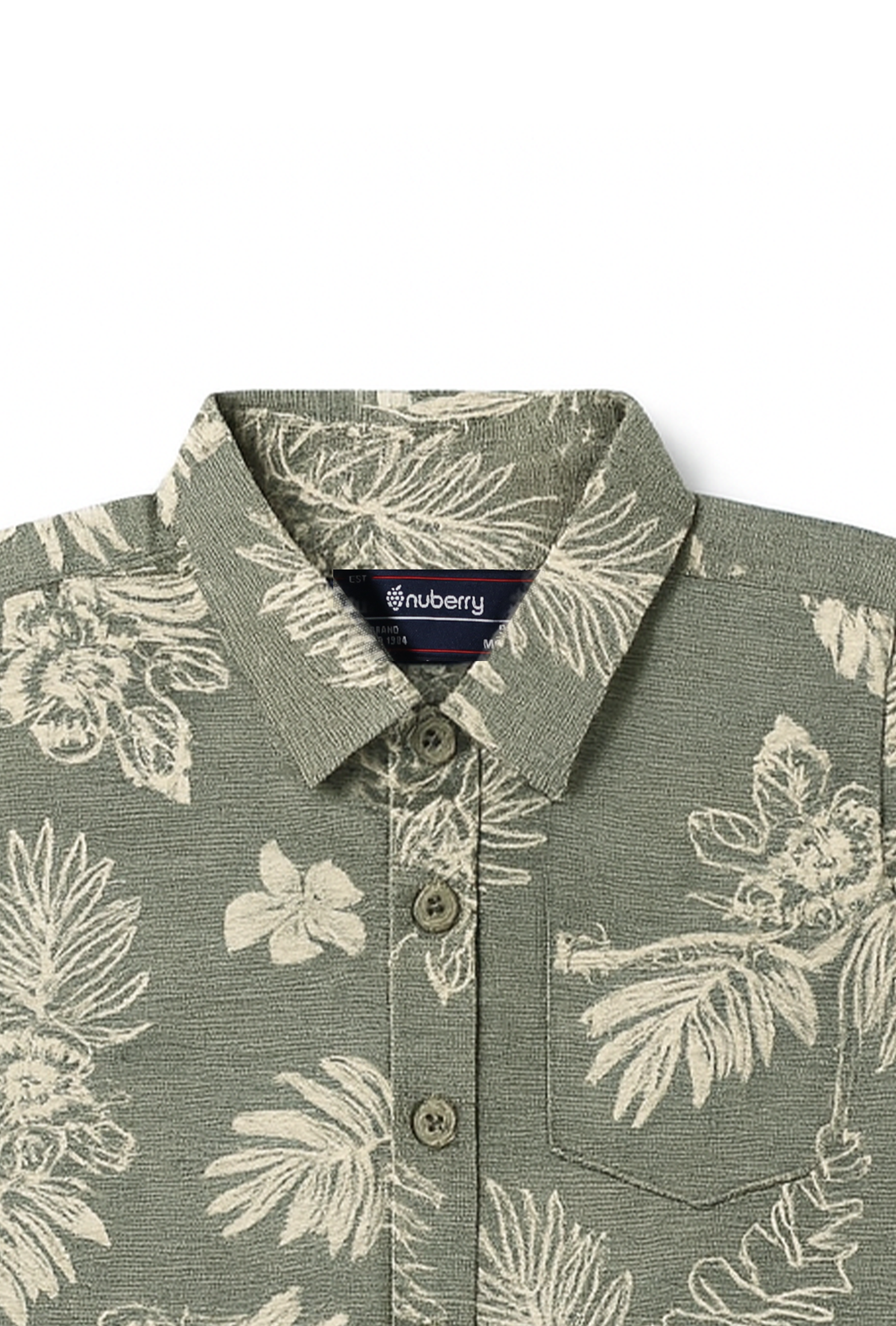 NUBERRY BOY HALF SLEEVE SHIRT