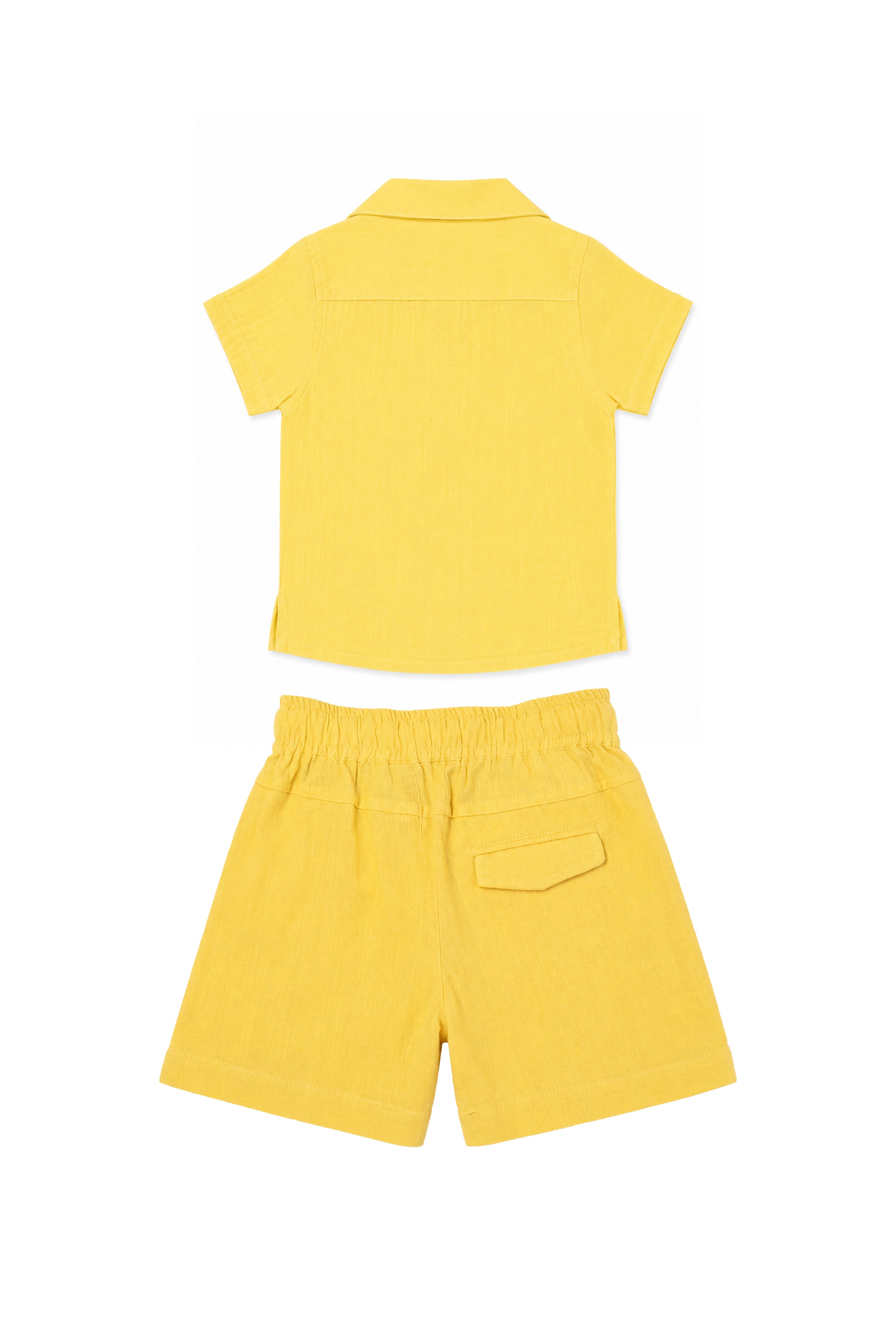 Nuberry Muslin Jabla Half Sleeve & Shorts | Soft Hugs for Your Little One
