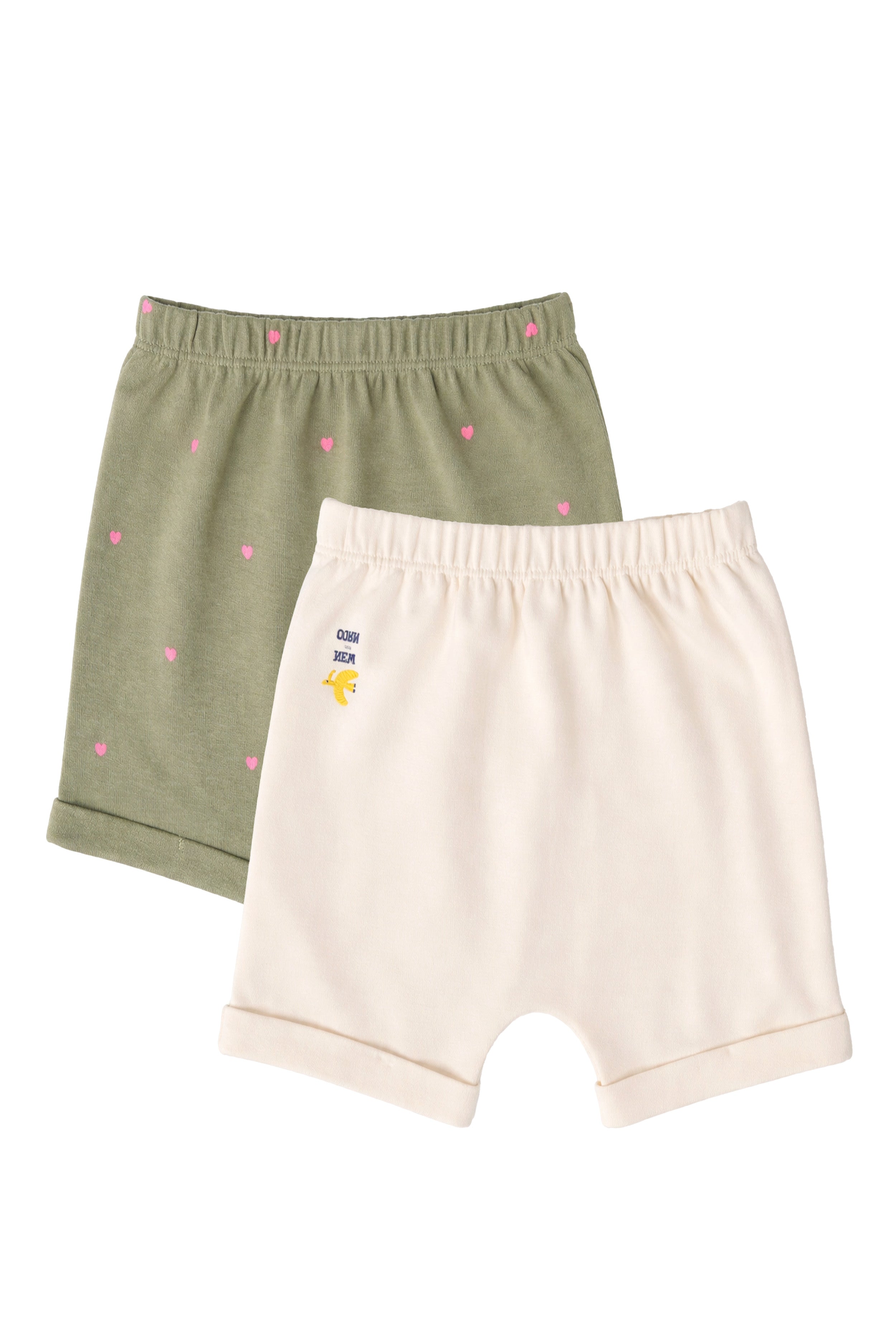 Everyday Comfort | Made with Care | Nuberry Unisex Shorts (Pack of 2)