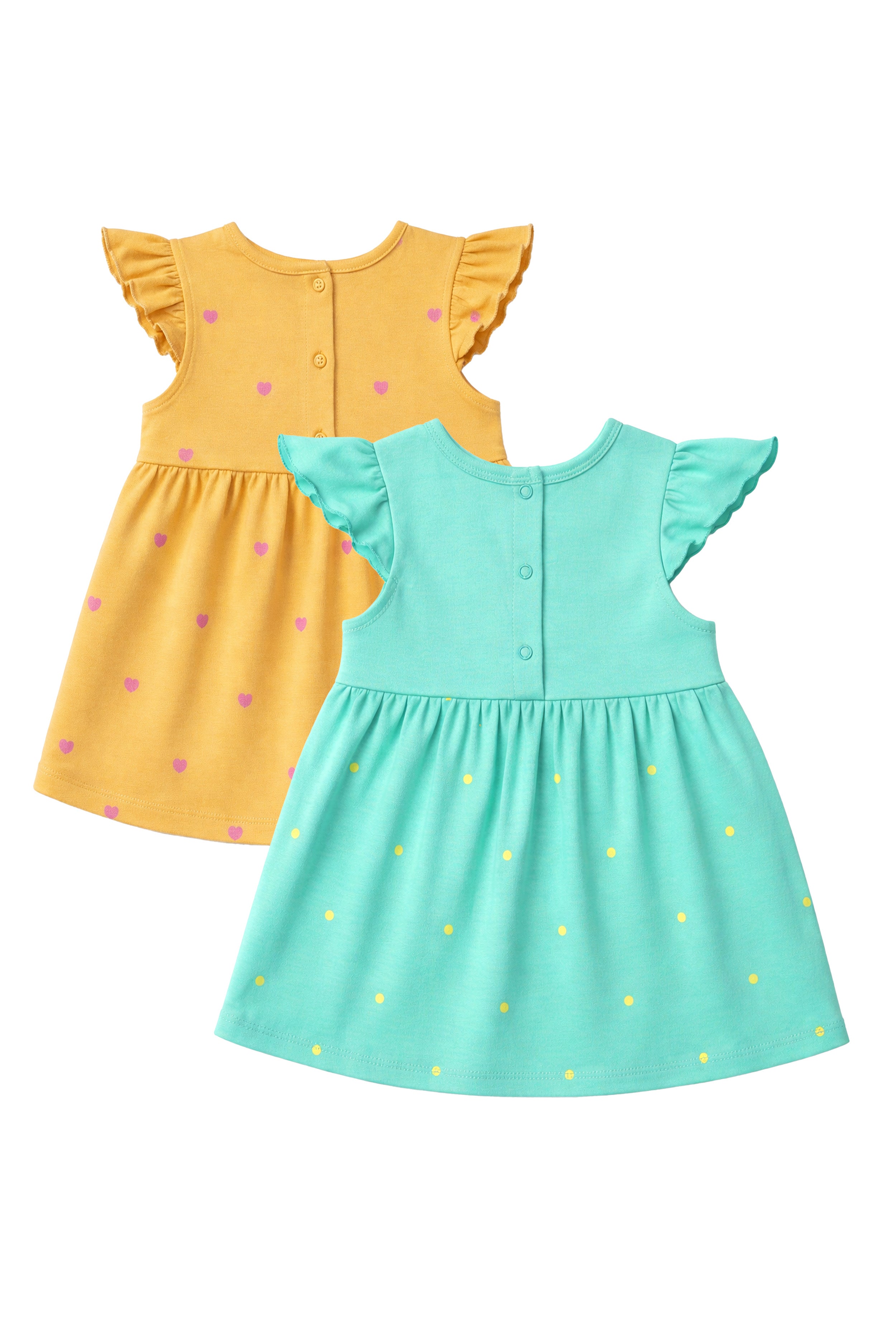 Nuberry Girls Frocks – Pack of 2 | Soft, Gentle & Made for Everyday Smiles