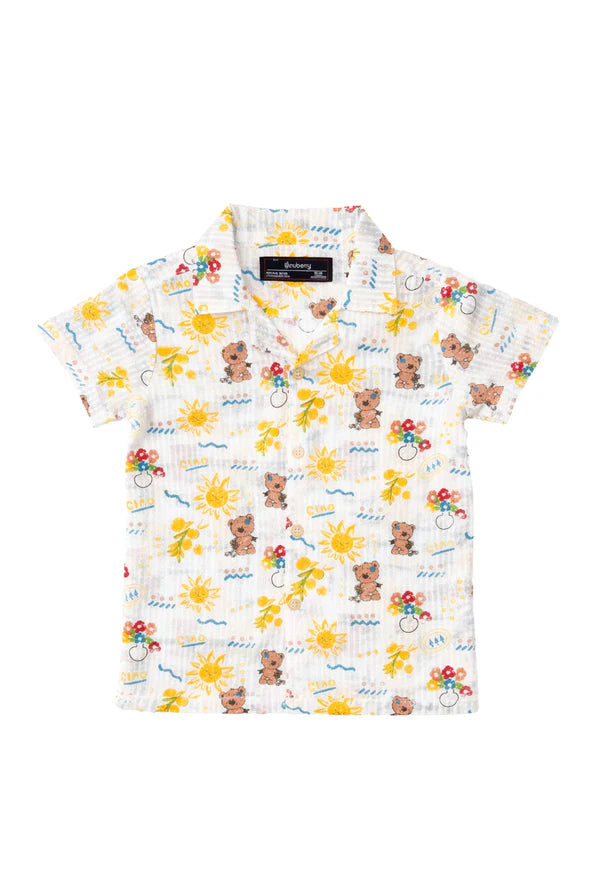 Playful Prints, Perfect Comfort | Boys Shirt & Pant Combo