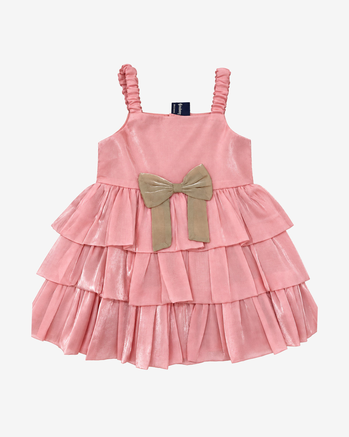 Nuberry Soft Mesh Baby Girl Party Frock | A Little Dress for Her Biggest Smiles