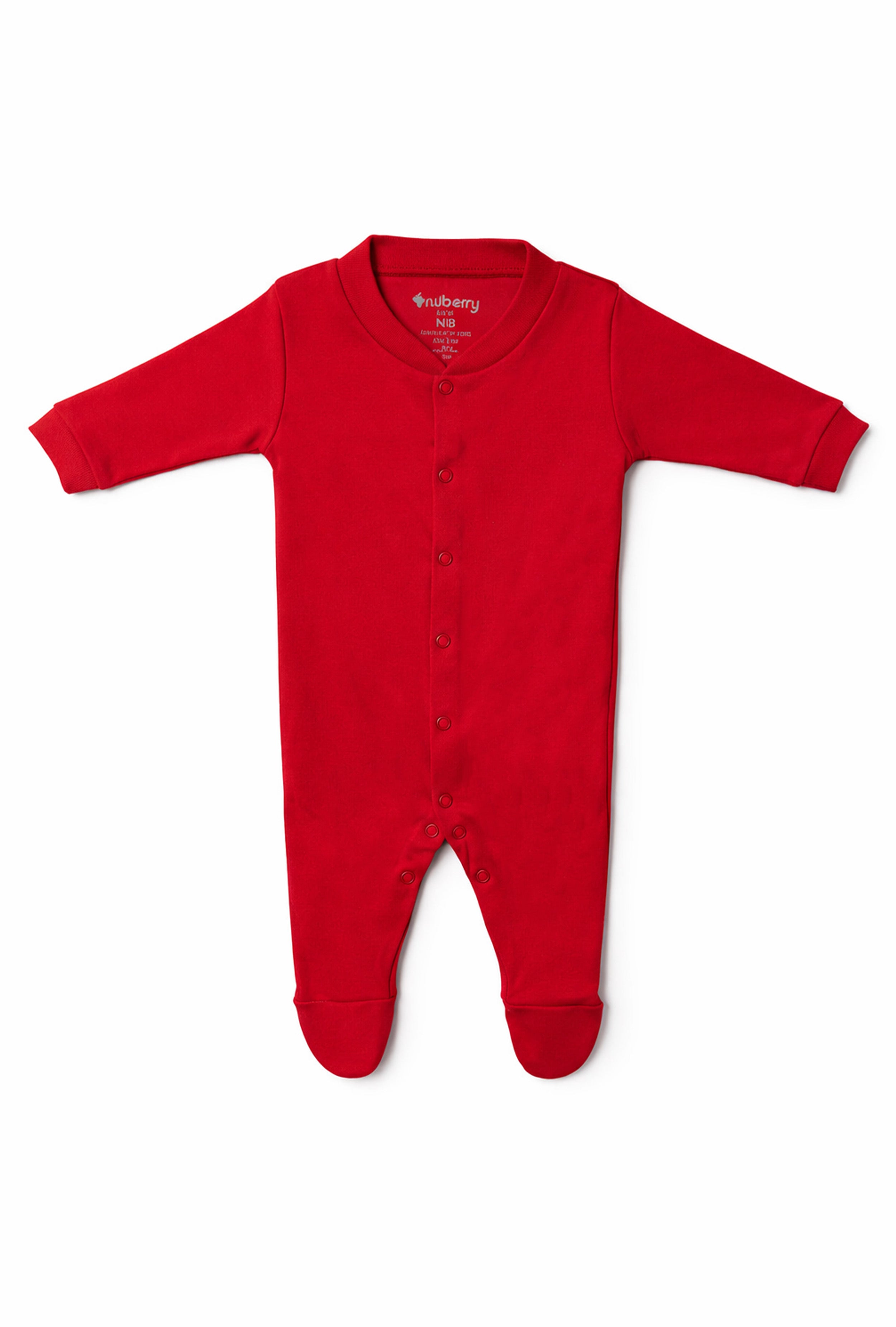 Mom’s Choice Pure Cotton Sleep Suits (3-Pack)