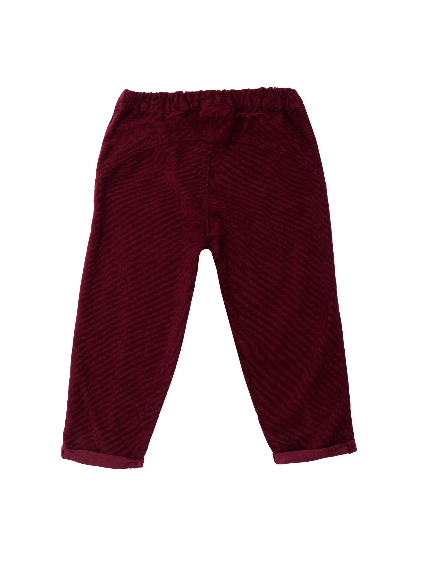 Burgundy Corduroy Pants for Boys