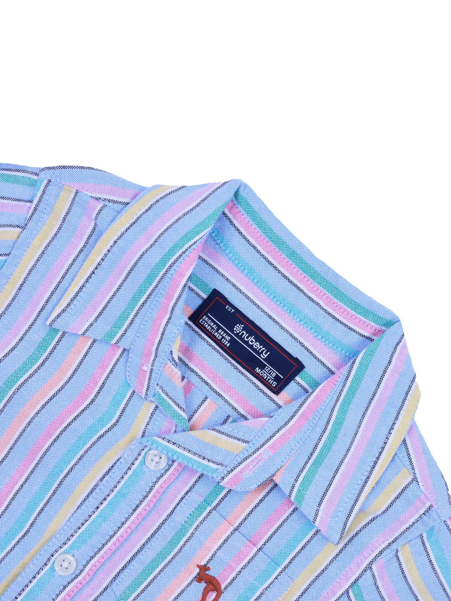 Multicolor Striped Full Sleeve Shirt