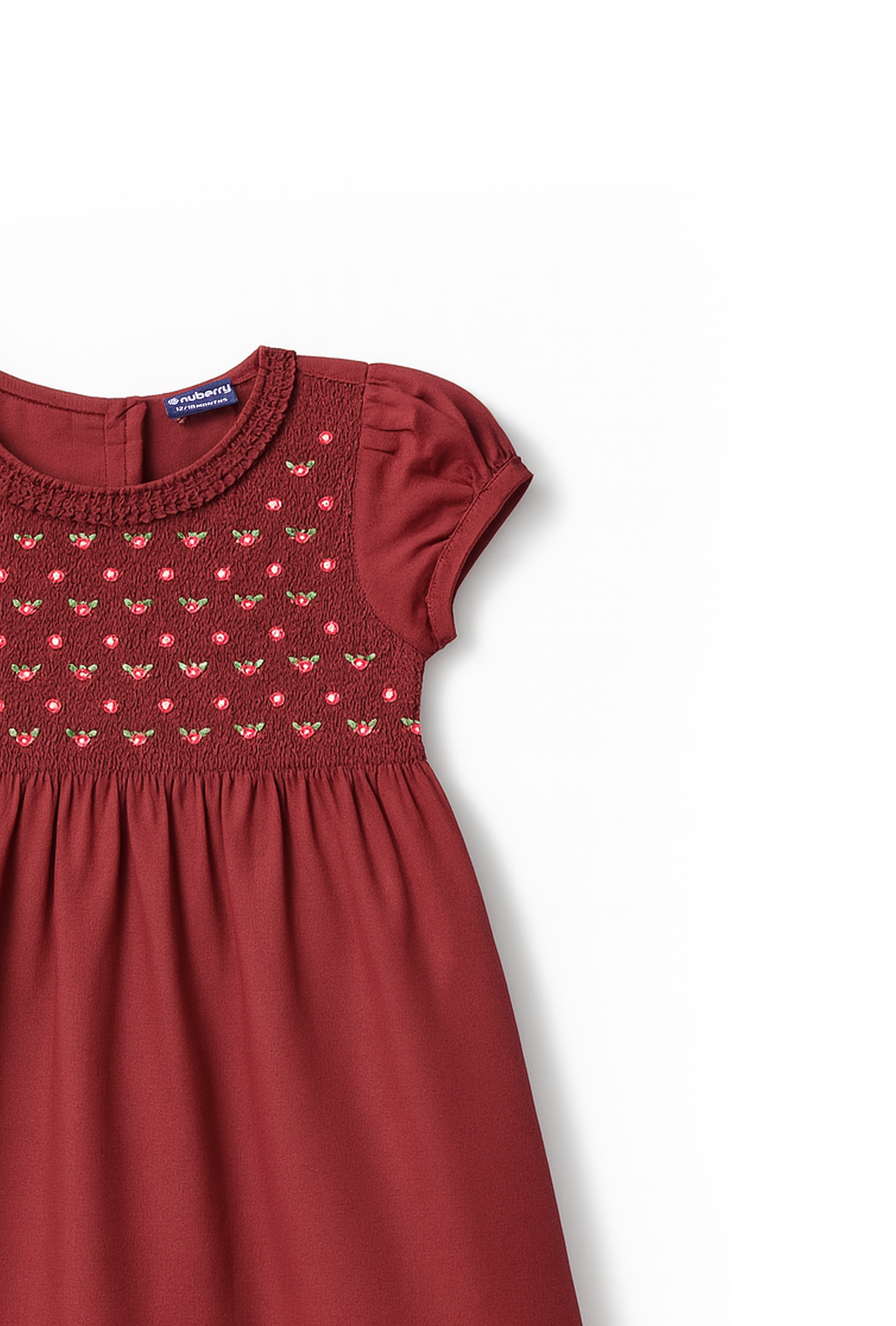 NUBERRY GIRL SMOCKING DRESS