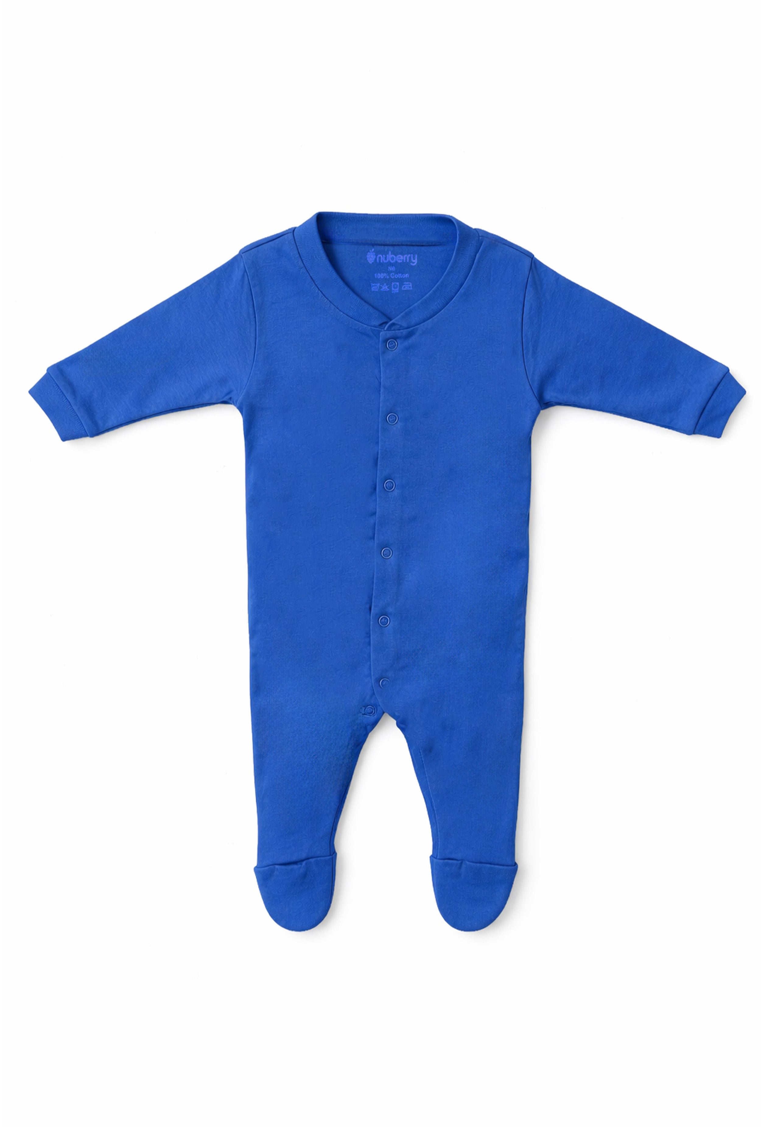Mom’s Choice Pure Cotton Sleep Suits (3-Pack)