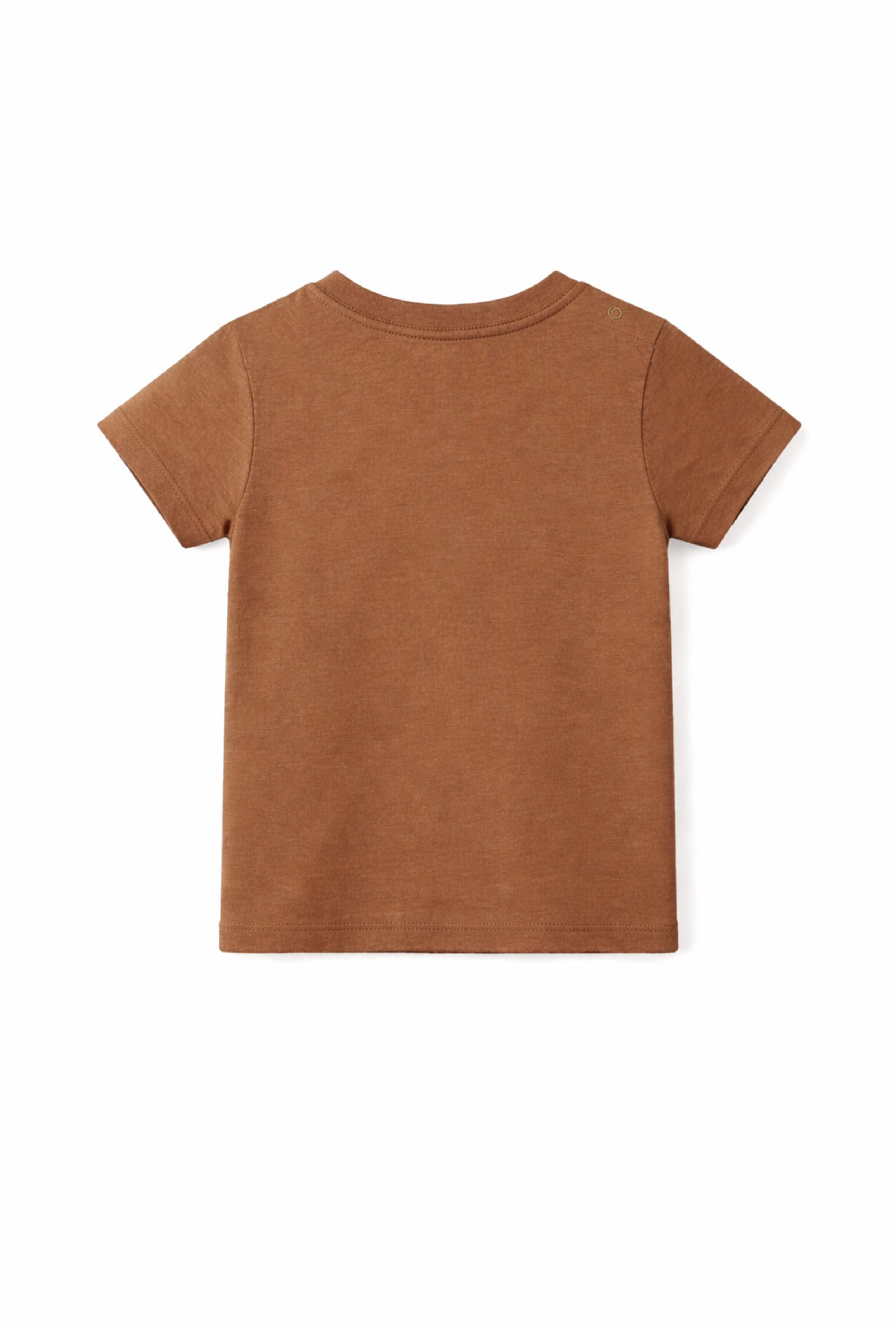 Nature-Inspired Cool | Nuberry Boy | Text Printed | T-Shirt | Brown