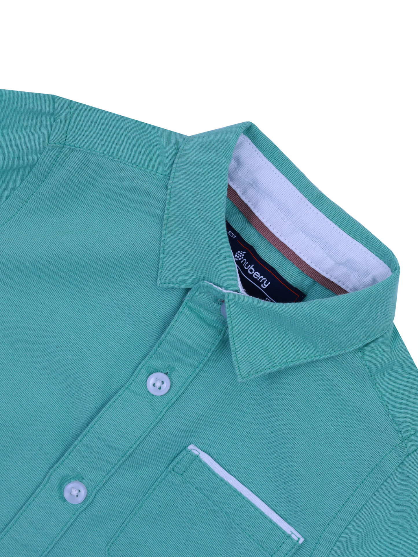 Green Full Sleeve Shirt for Boys