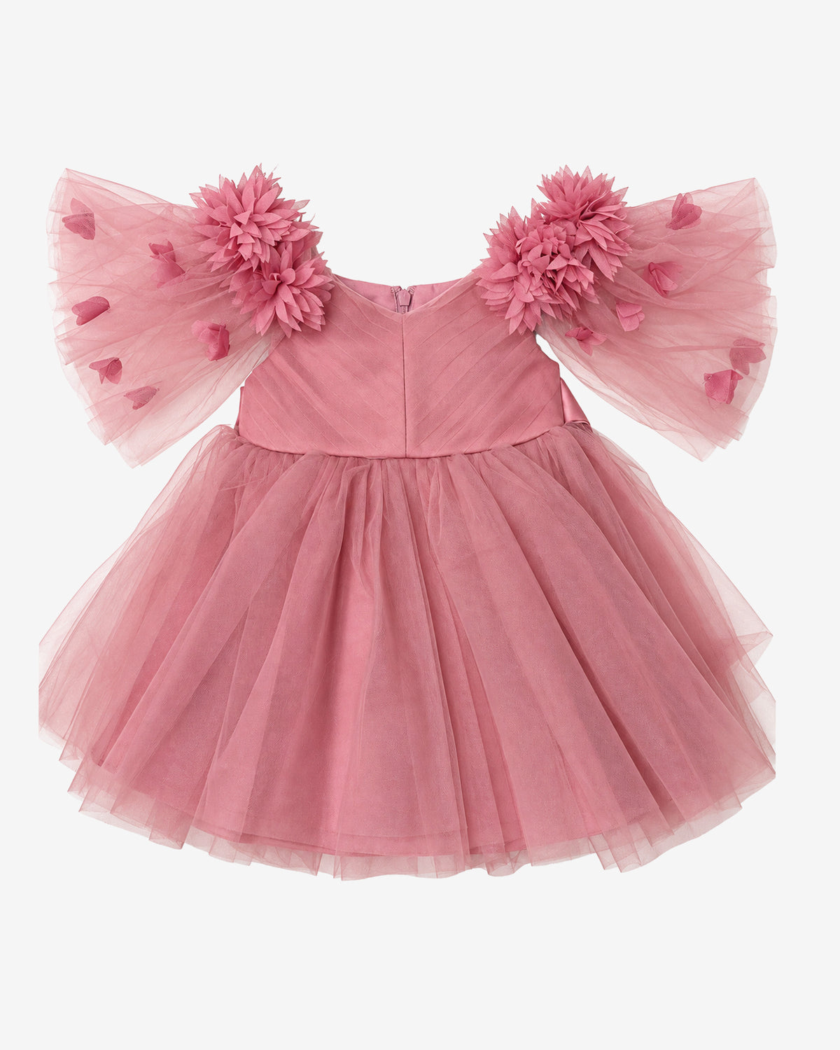 Nuberry Baby Girl Soft Mesh Party Frock | Made for Her Little Moments of Magic