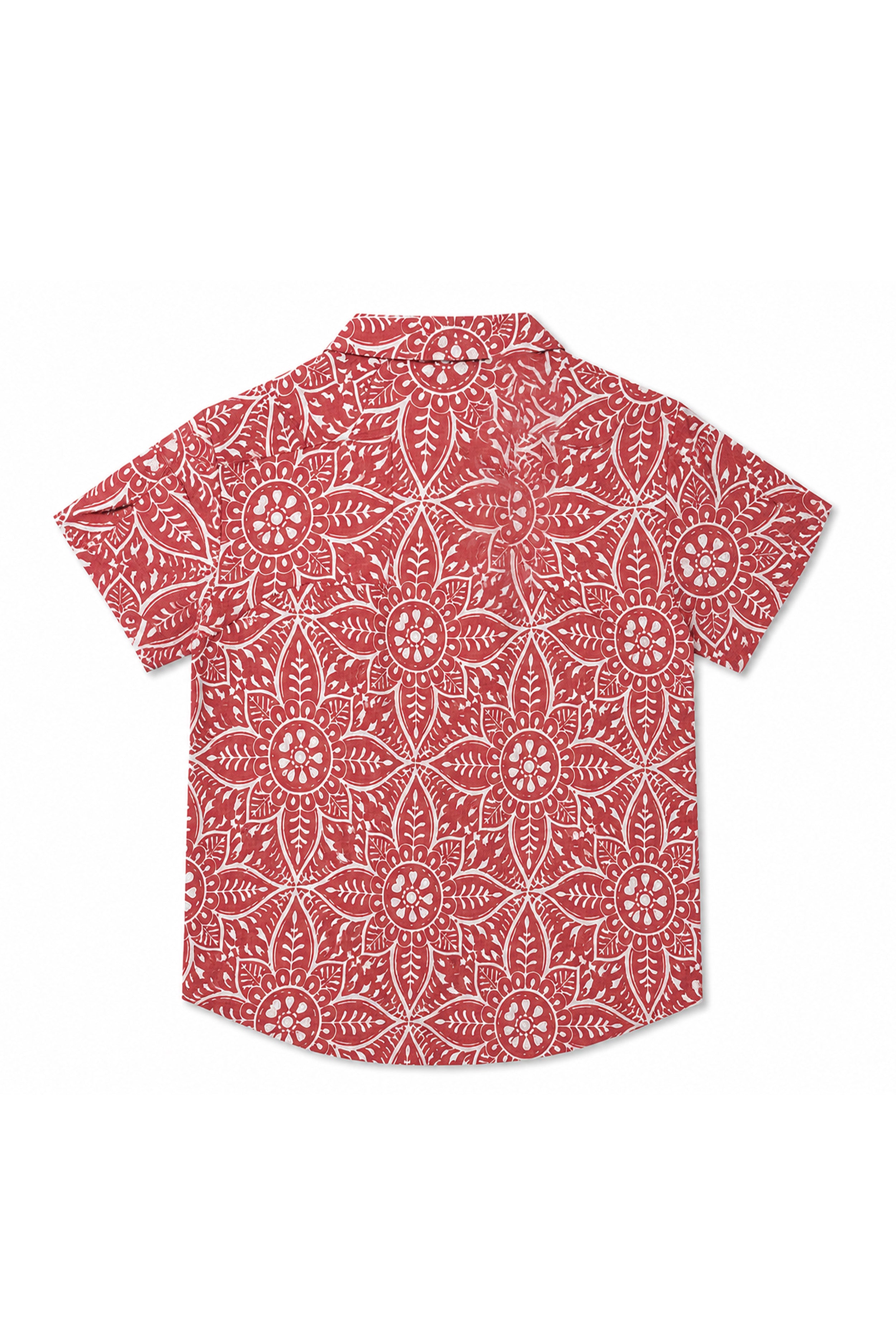 Nuberry Boys Half Sleeve Shirt | Colorful Prints for Endless Fun