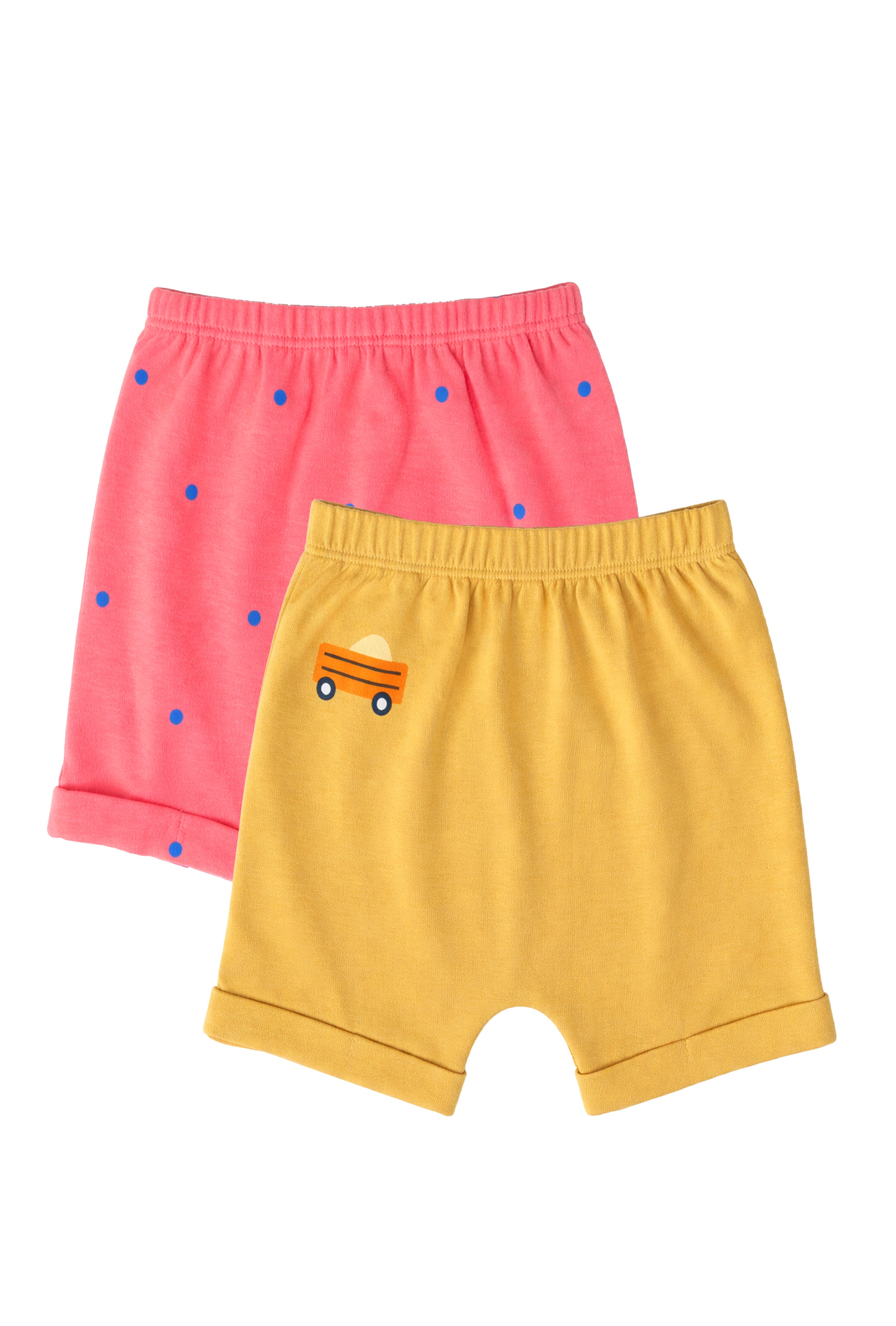 Everyday Comfort | Made with Care | Nuberry Unisex Shorts (Pack of 2)