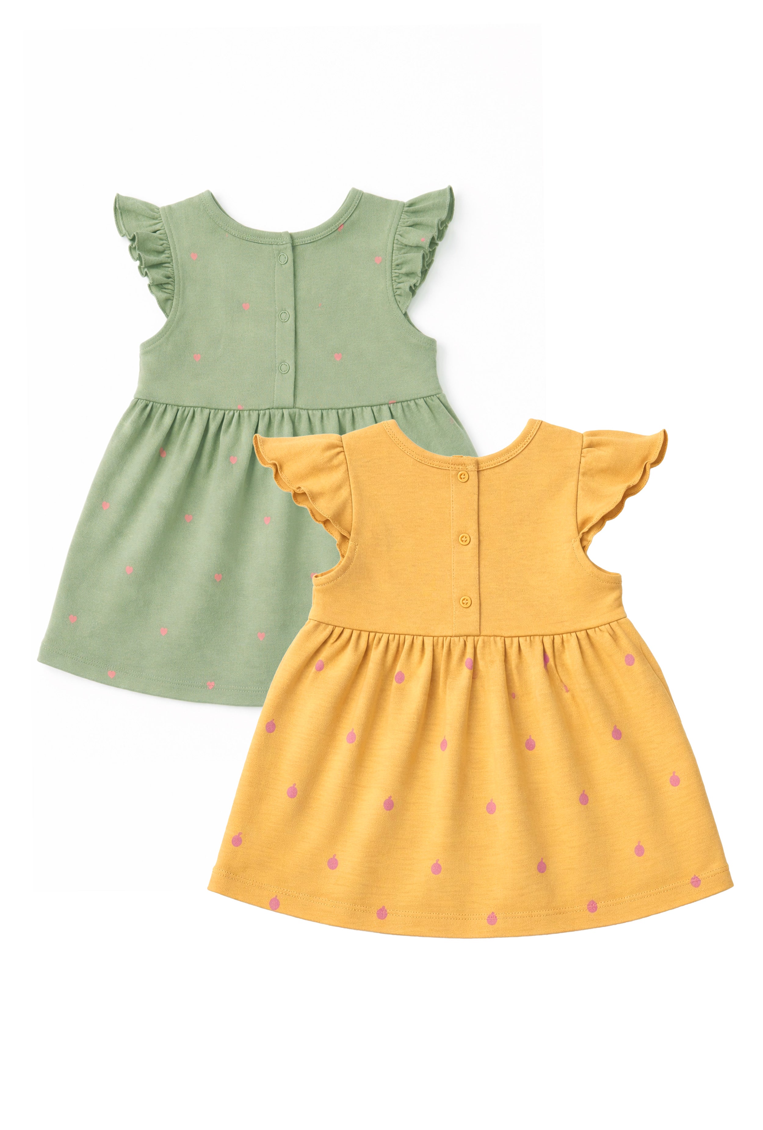 Nuberry Girls Frocks – Pack of 2 | Soft, Gentle & Made for Everyday Smiles