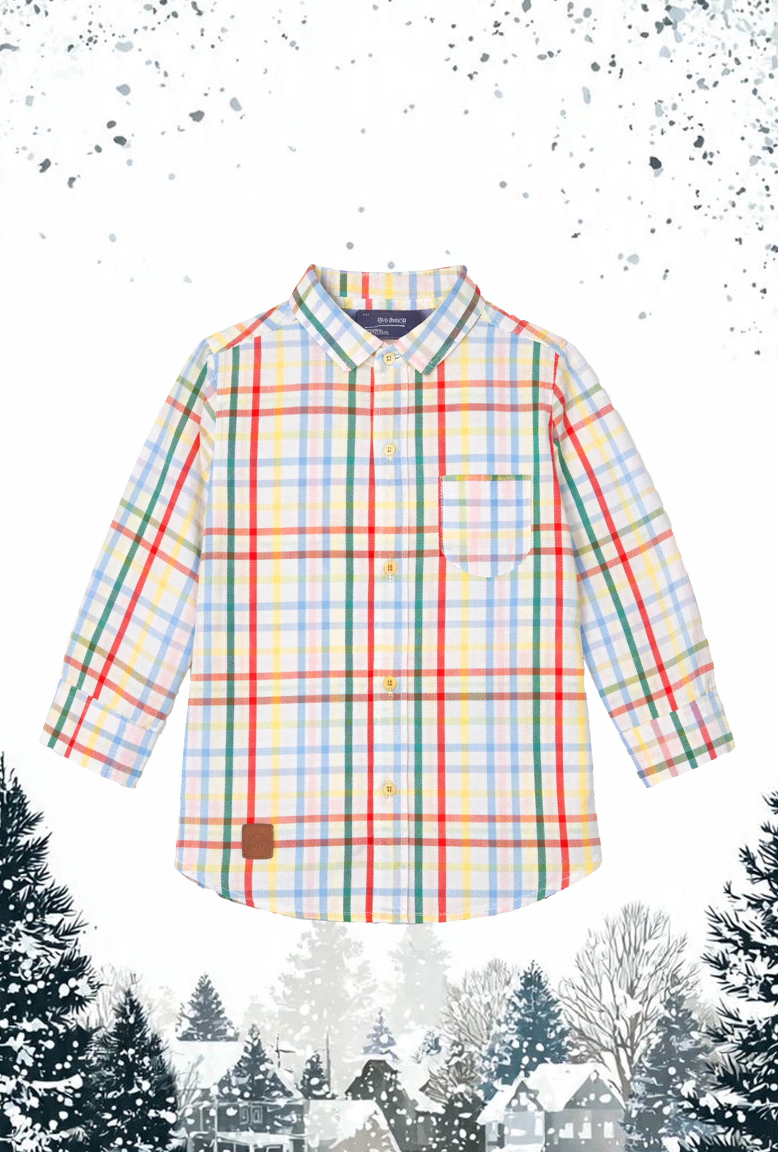 Nuberry Boys Full Sleeve Shirt | Classic Comfort with a Modern Touch