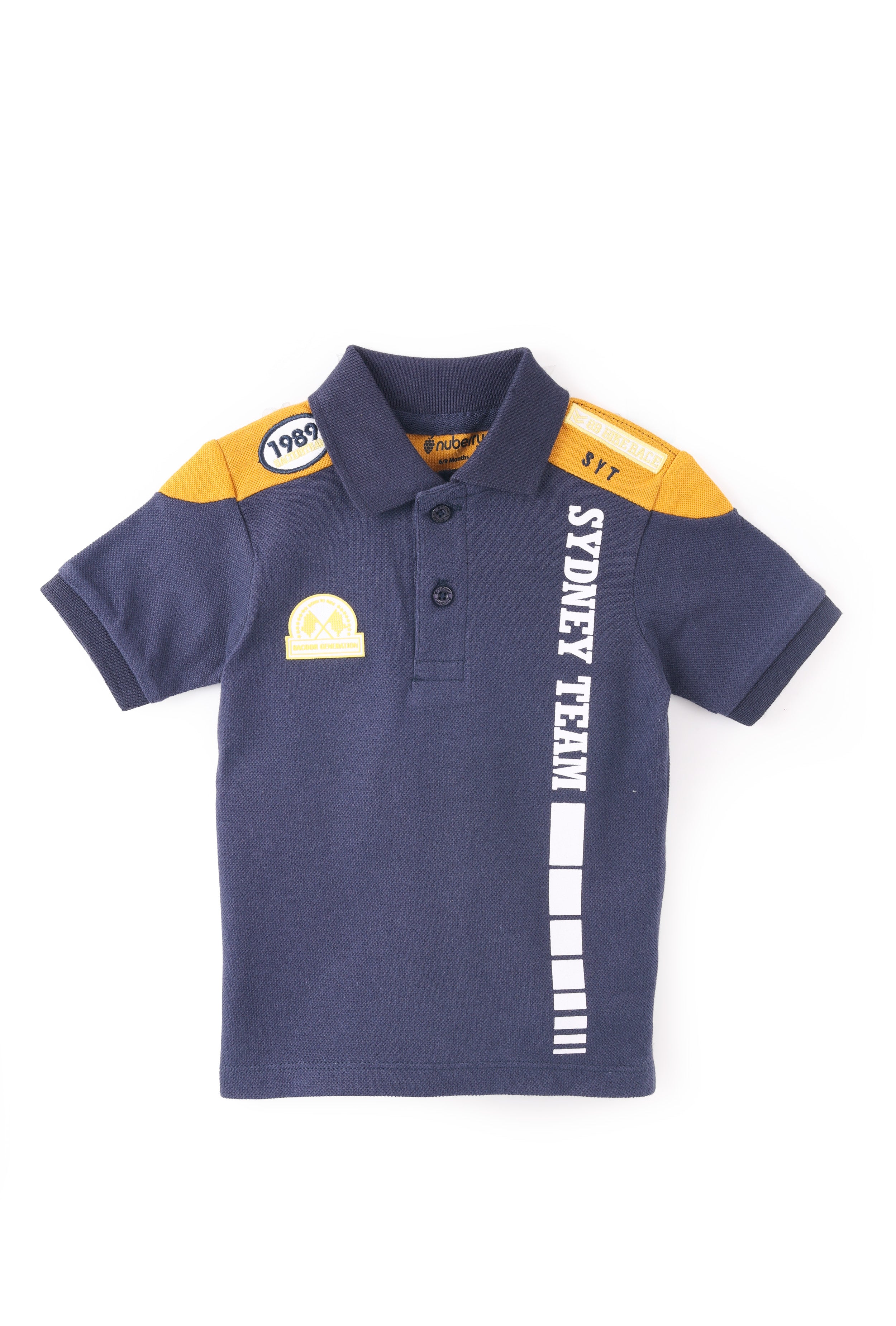 NUBERRY KIDS BOY-T-SHIRT-POLO-HALF SLEEVE