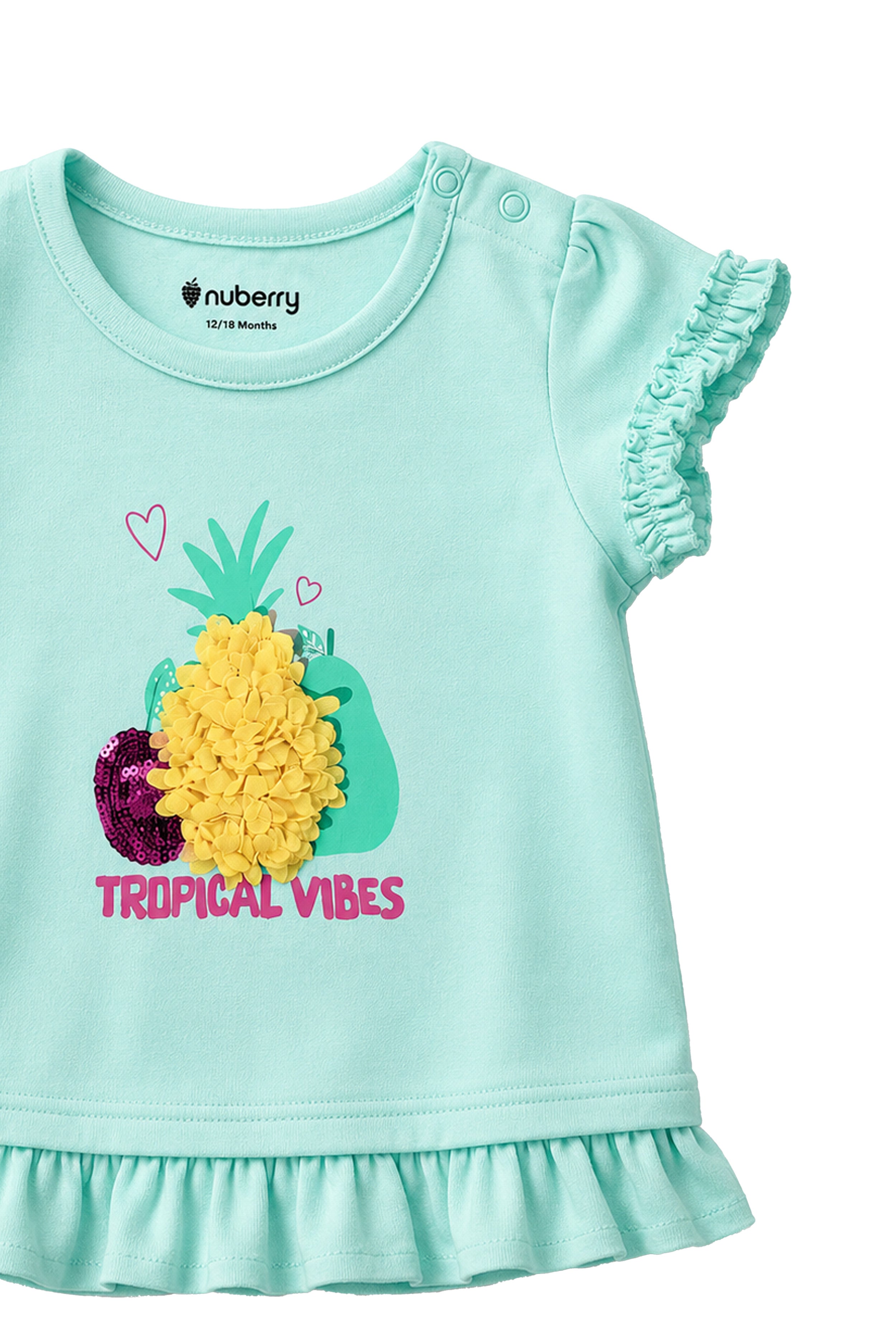 Little Princess, Endless Smiles | Nuberry Girl T-Shirt
