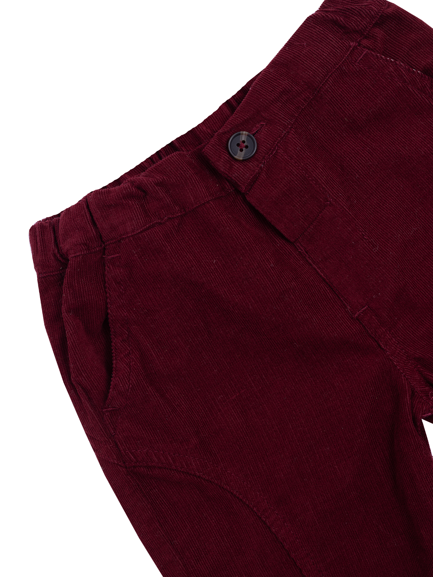 Burgundy Corduroy Pants for Boys