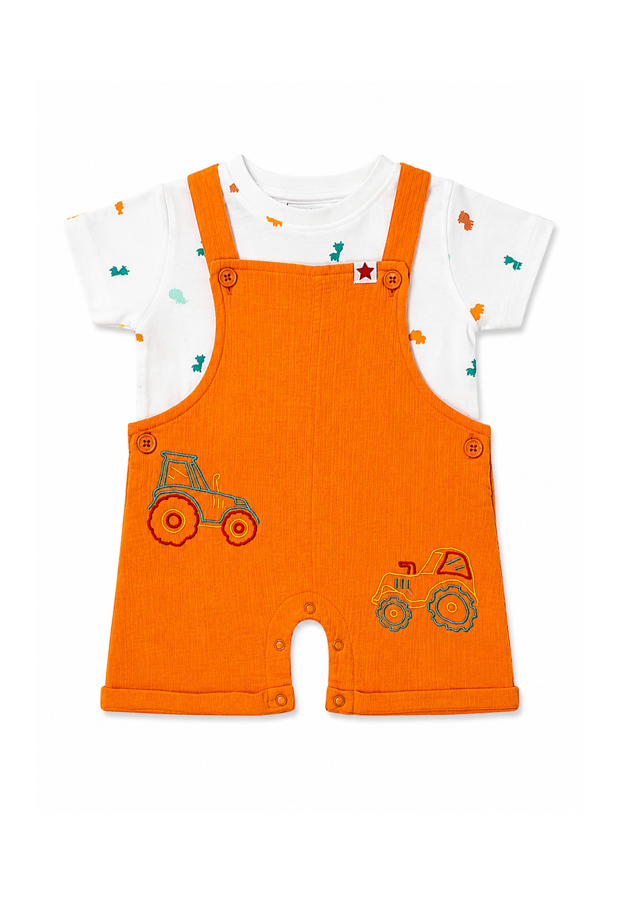 Nuberry Boys Dungaree | Soft, Breathable & Comfortable