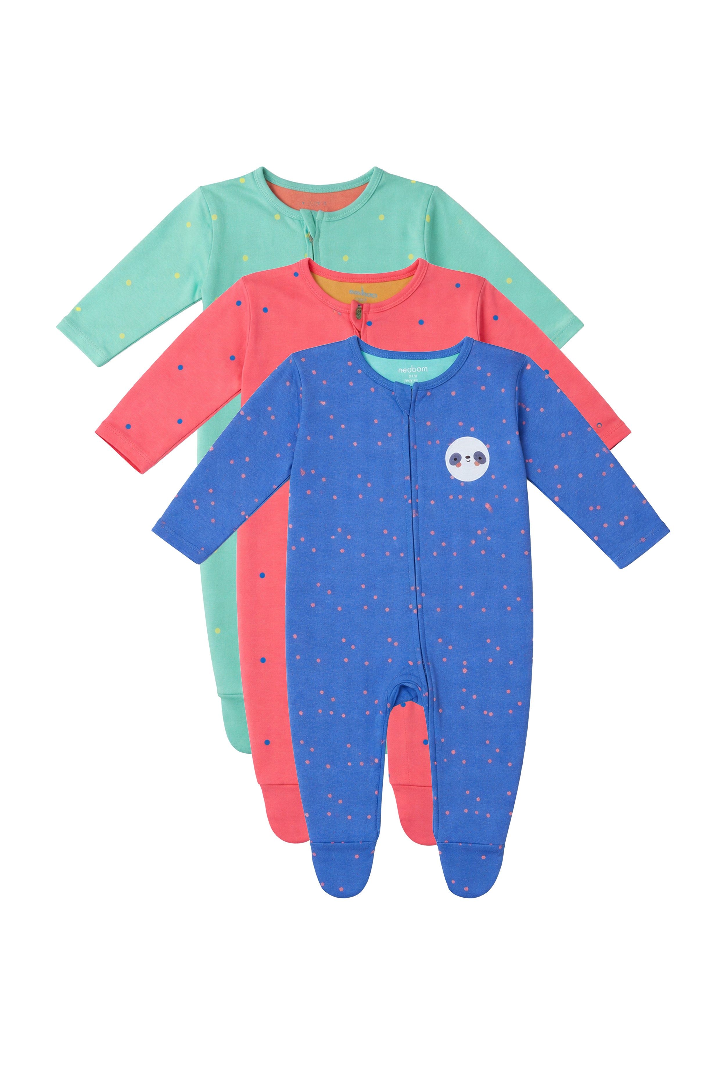 Chosen by Moms | Loved by Babies | Pure Cotton Sleep Suits (Pack of 3)