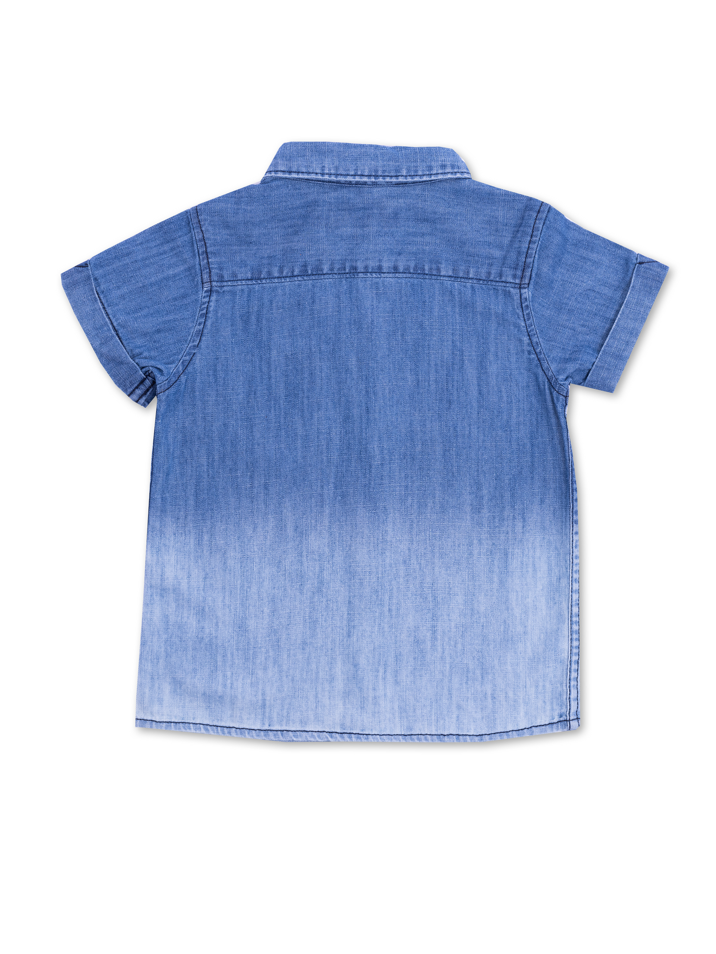 Blue Ombre Denim shirt for Boys