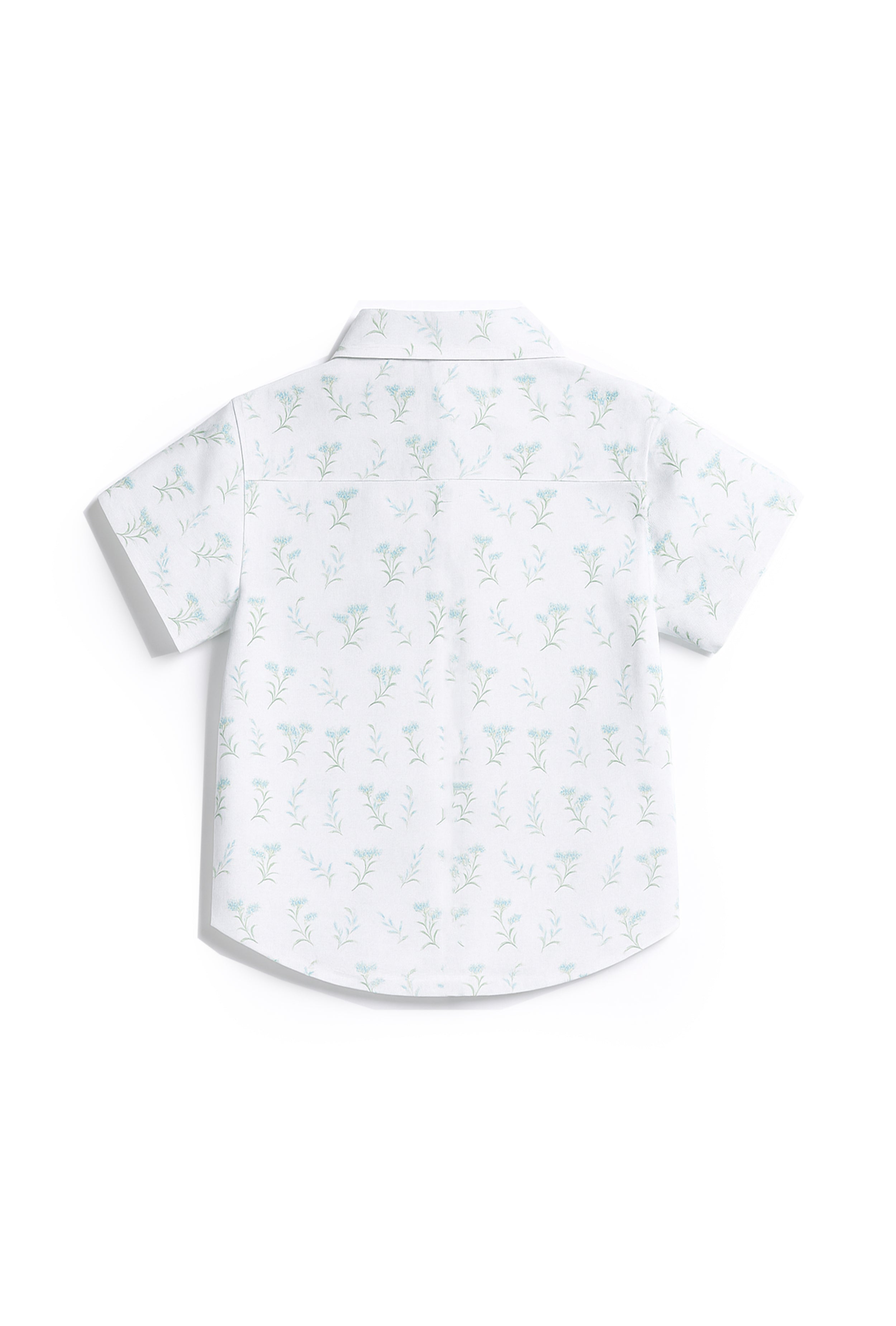 Nuberry Boys Half Sleeve Shirt