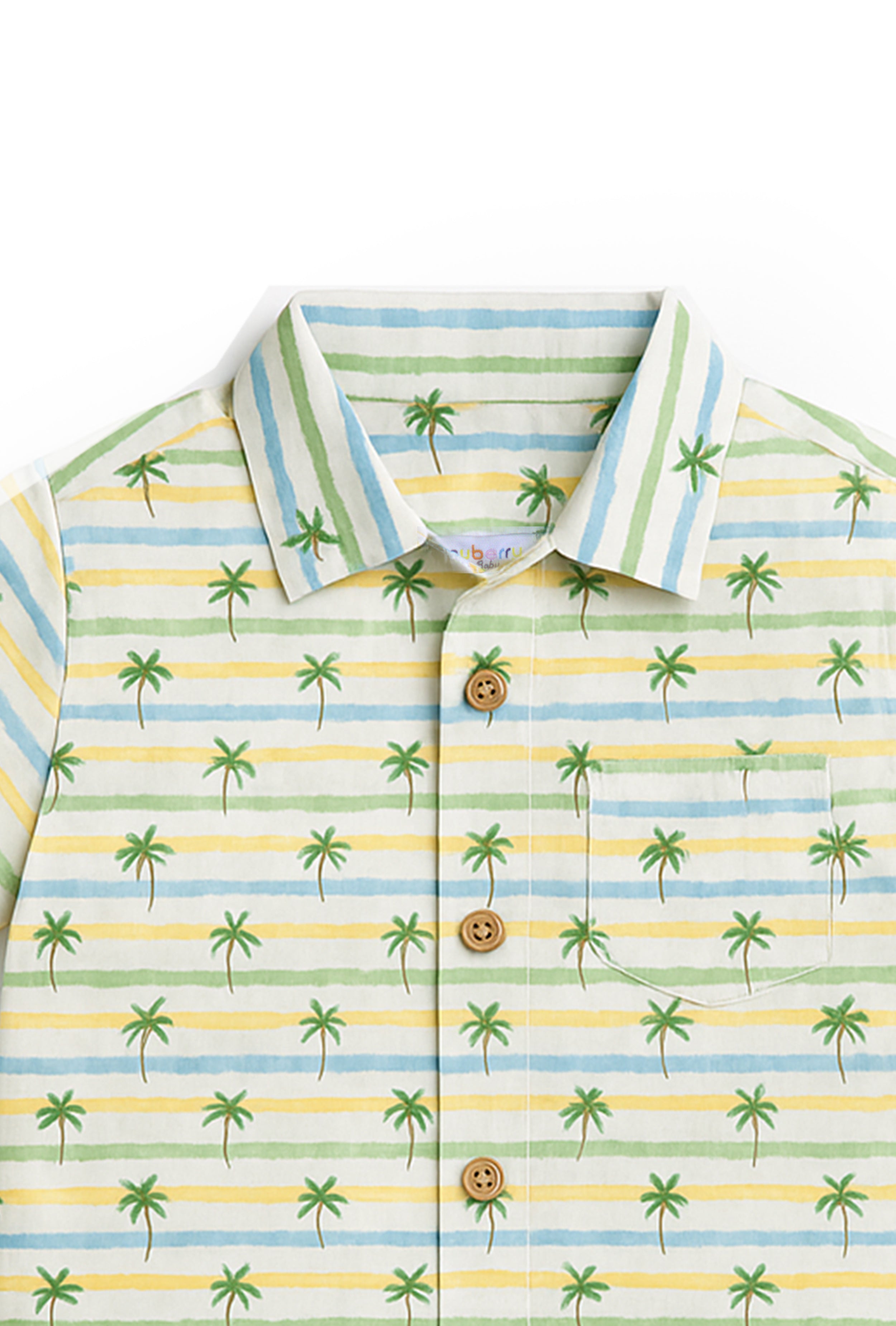 Nuberry Baby Boys Half Sleeve Shirt