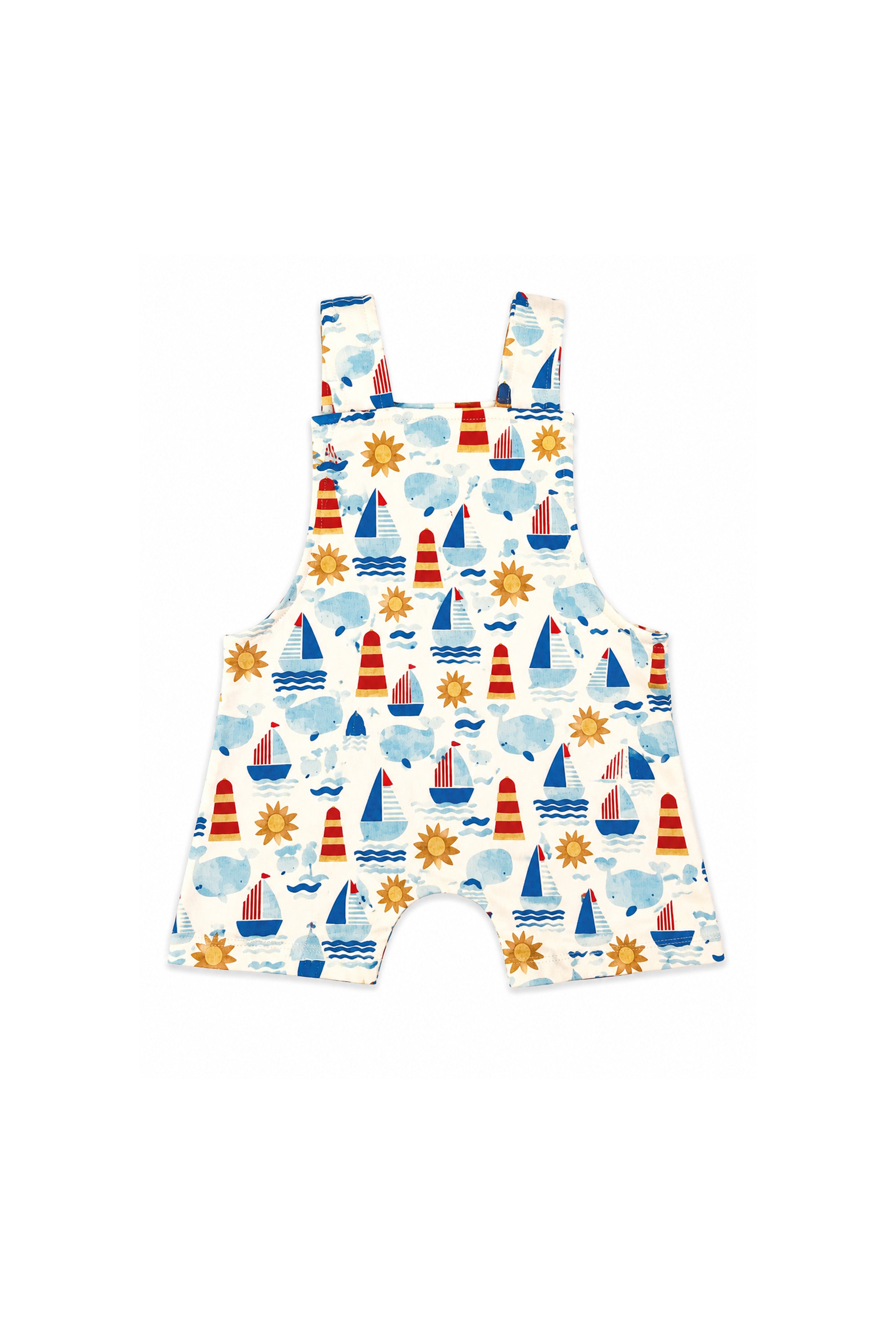 Nuberry Boys Dungaree | Soft & Breathable | Multicolor