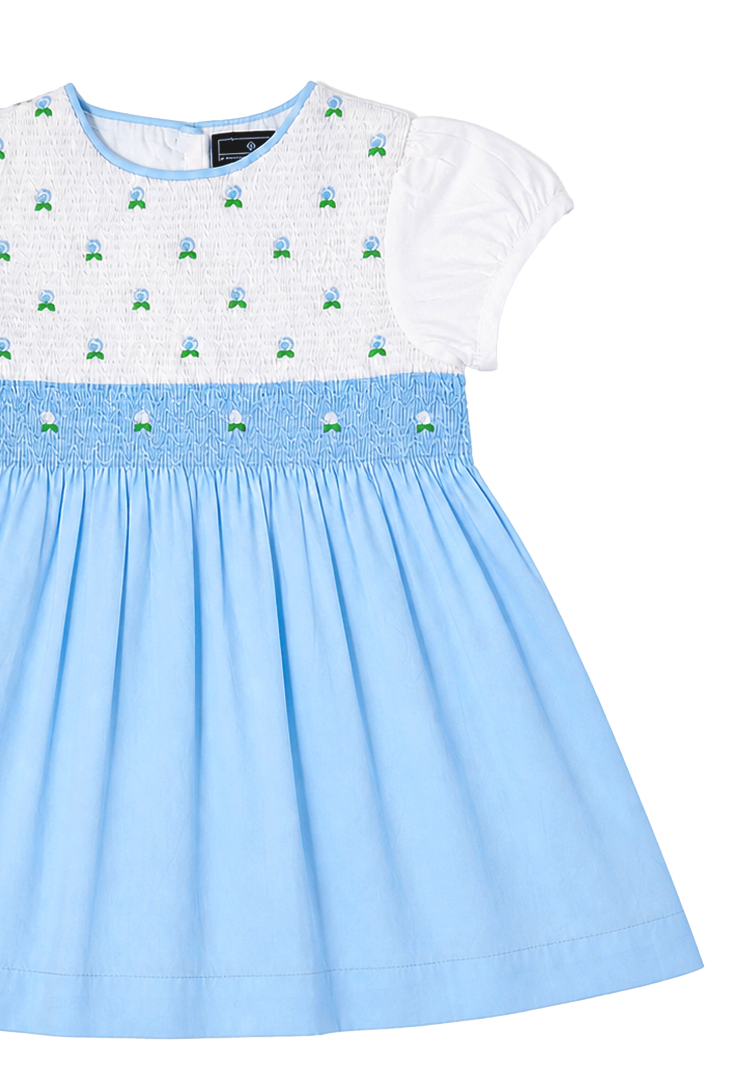 Soft Cotton Smocked Party Dress for Baby Girls | Breathable Comfort & Elegant Style | 500+ Happy Reviews