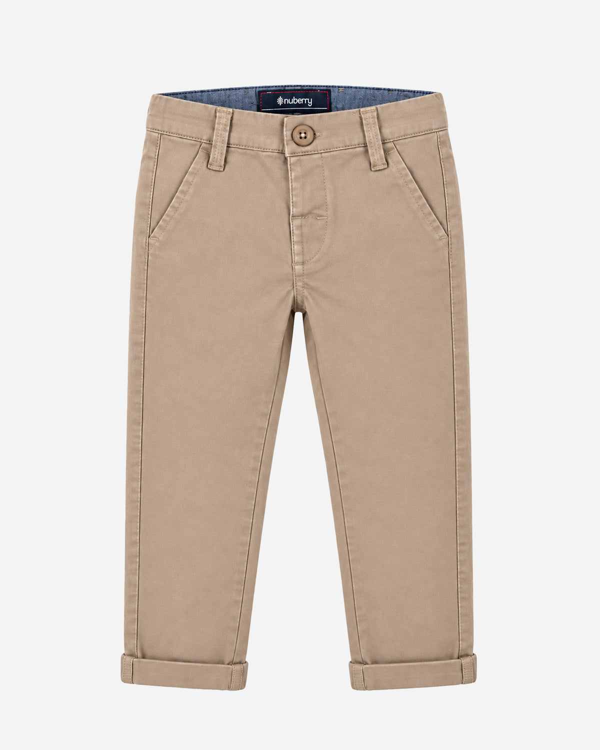Nuberry Boys Beige Pants | Everyday Comfort for Little Adventures - Neubaby Stores