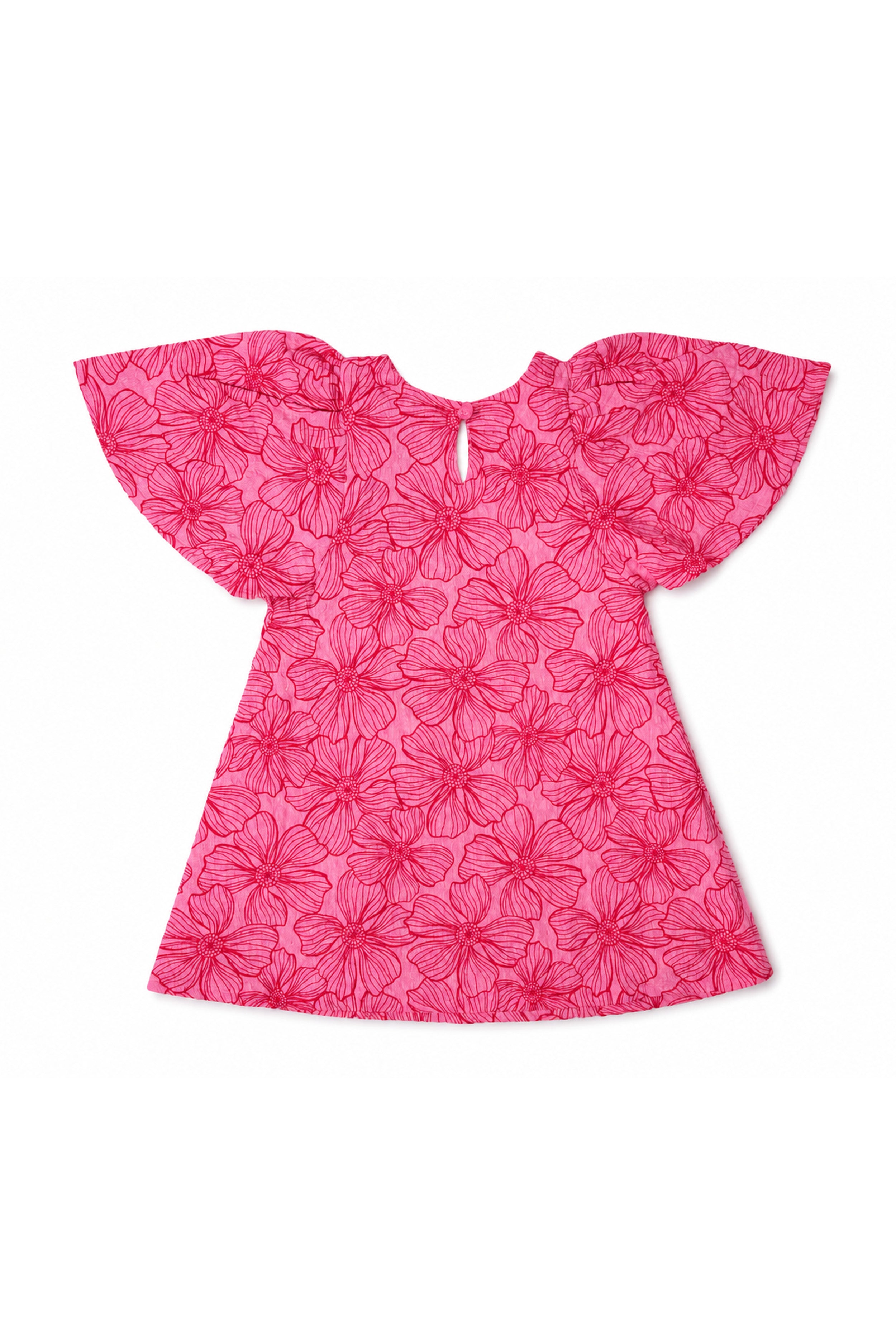 Nuberry Girls Frock | Twirl, Smile & Shine Every Day