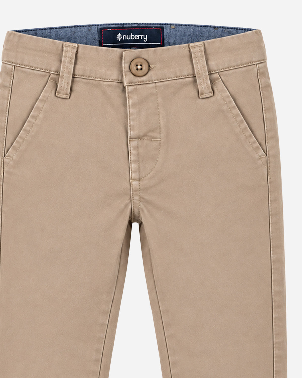Nuberry Boys Beige Pants | Everyday Comfort for Little Adventures - Neubaby Stores