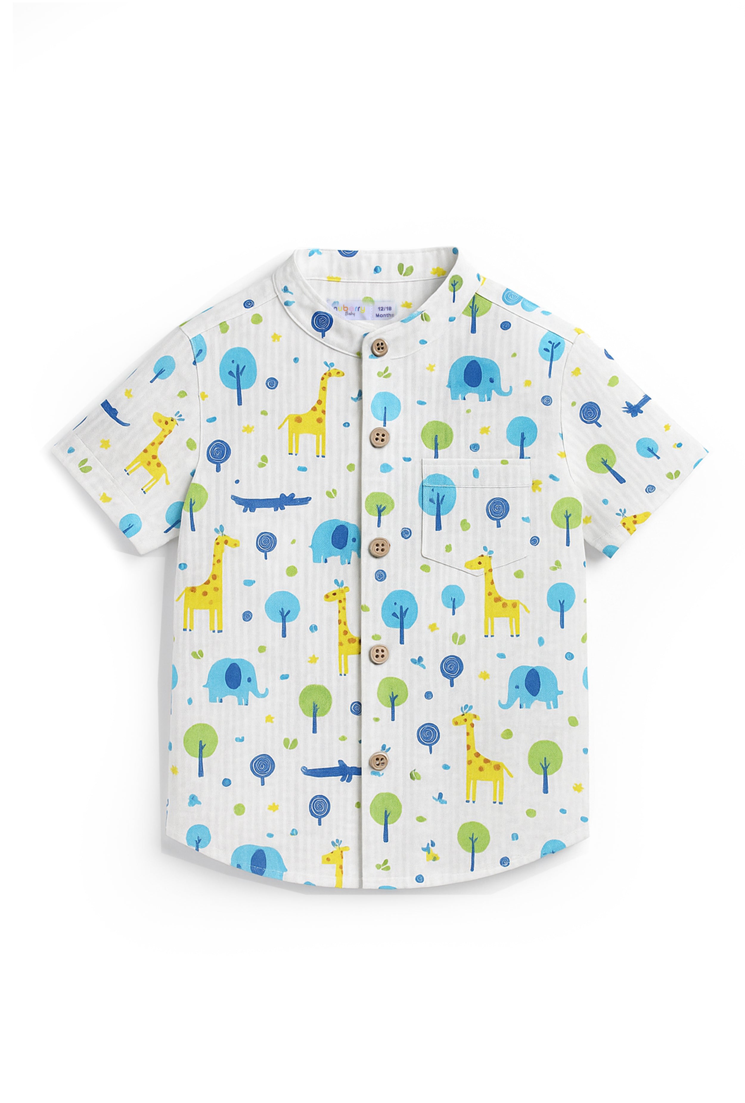 Nuberry Baby Boys Half Sleeve Shirt