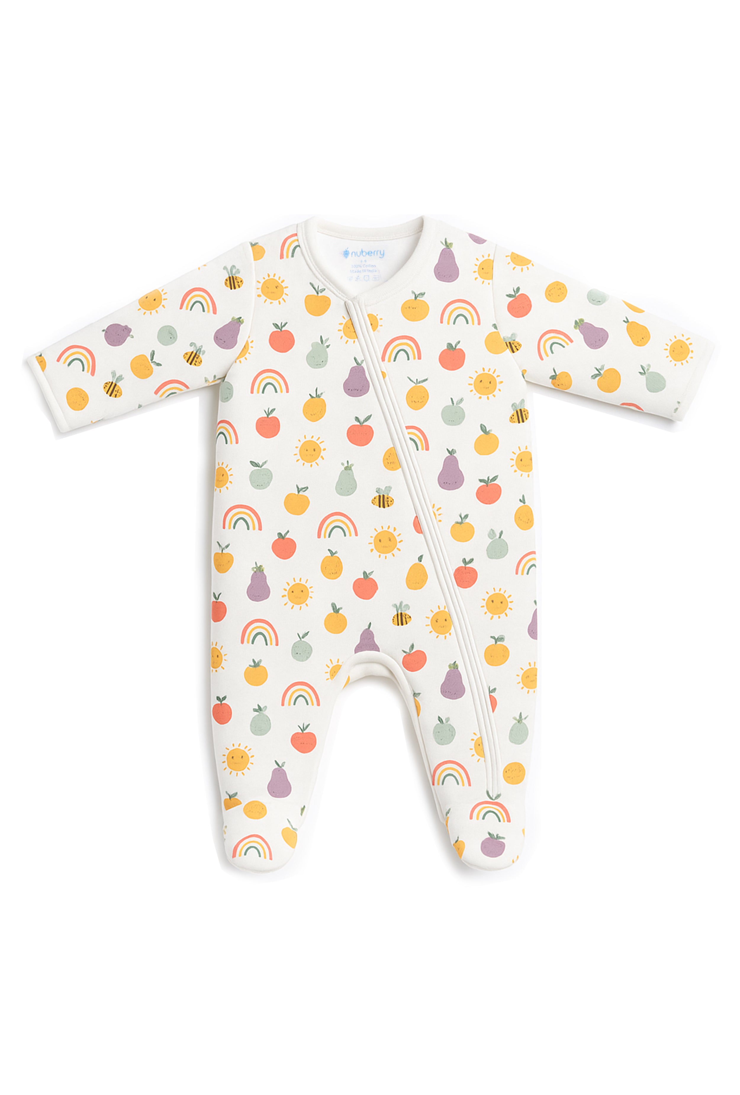 Moms choice Pack of 3 Sets Baby Cotton Sleep Suit  | Breathable, Gentle & Safe | Designed in Australia - Neubaby Stores