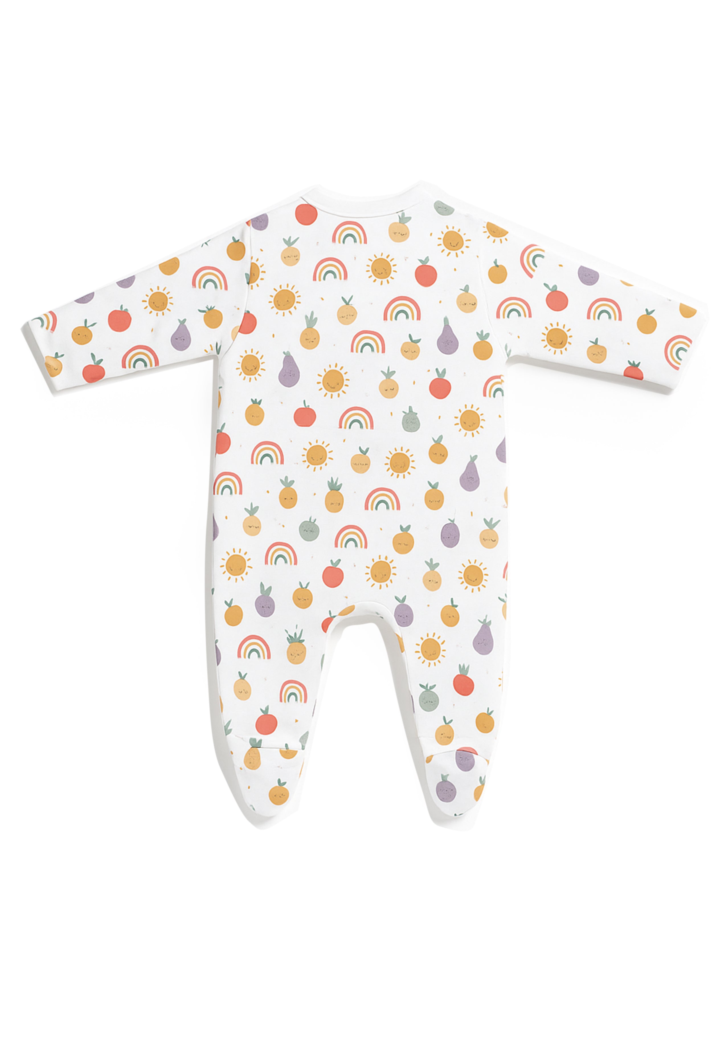Moms choice Pack of 3 Sets Baby Cotton Sleep Suit  | Breathable, Gentle & Safe | Designed in Australia - Neubaby Stores
