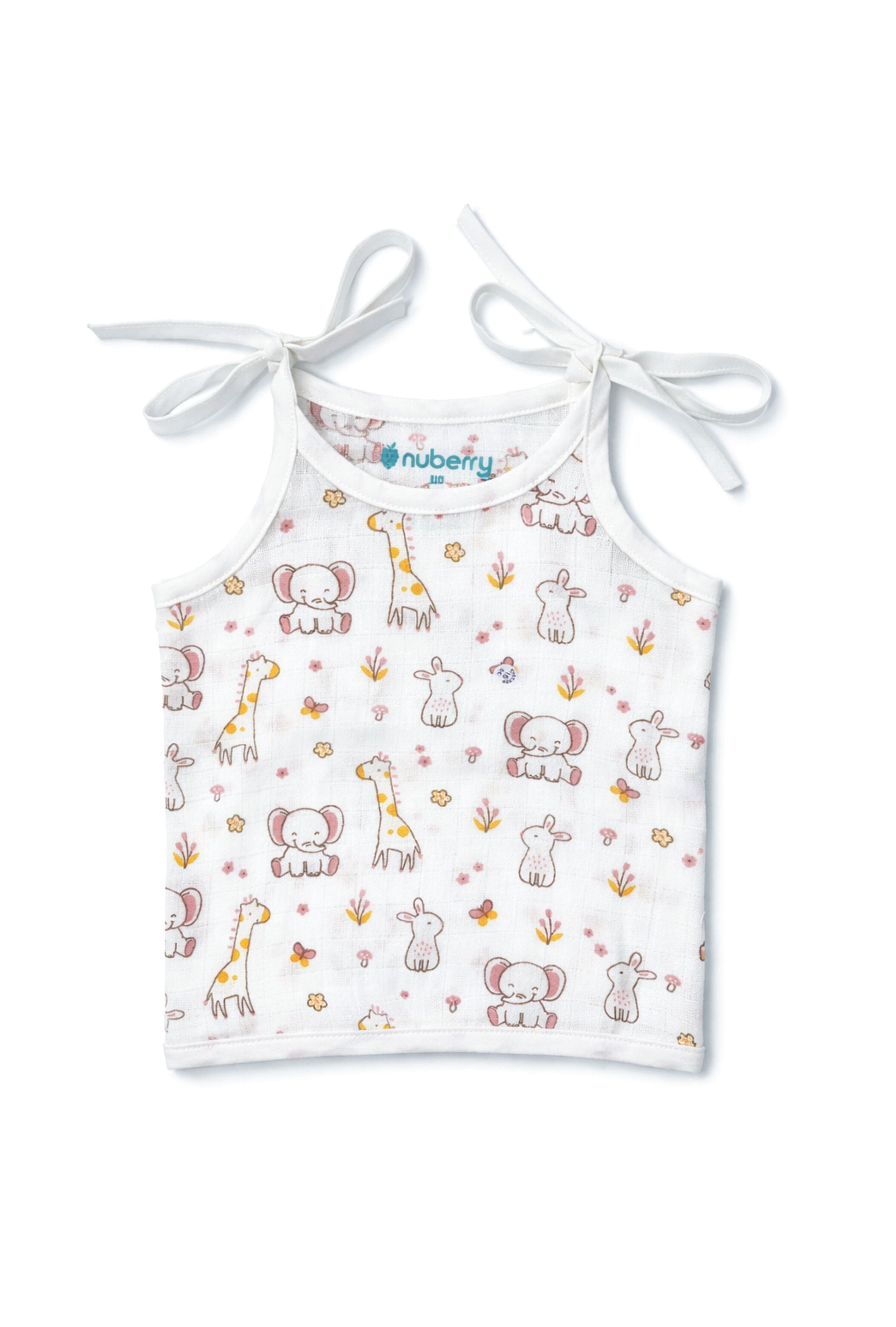 Made for First Comfort | Nuberry Newborn Muslin Upknot Jabla (Pack of 4)