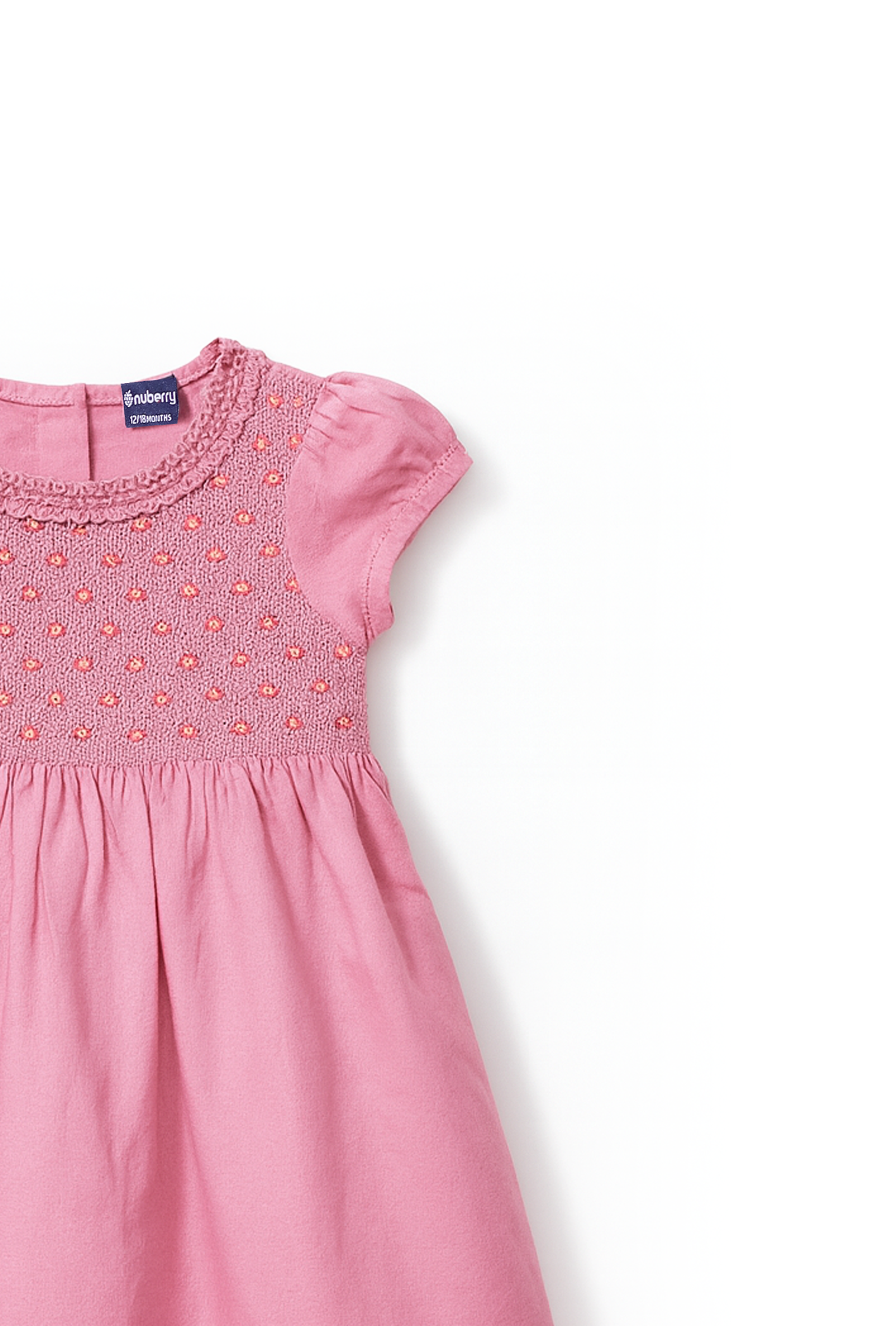 NUBERRY GIRL SMOCKING DRESS