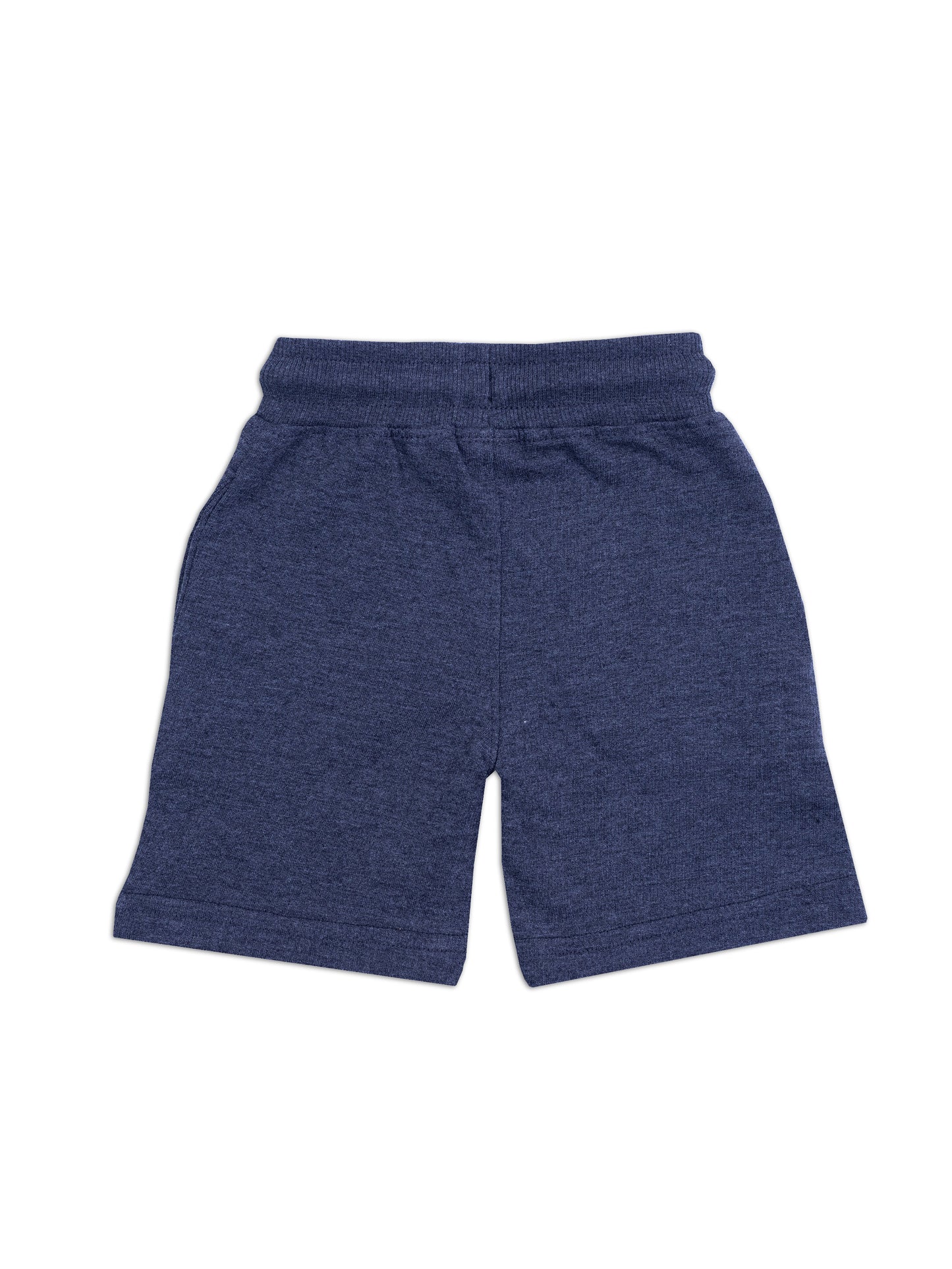 Boys Grey Cotton Knit Shorts - Nuberry