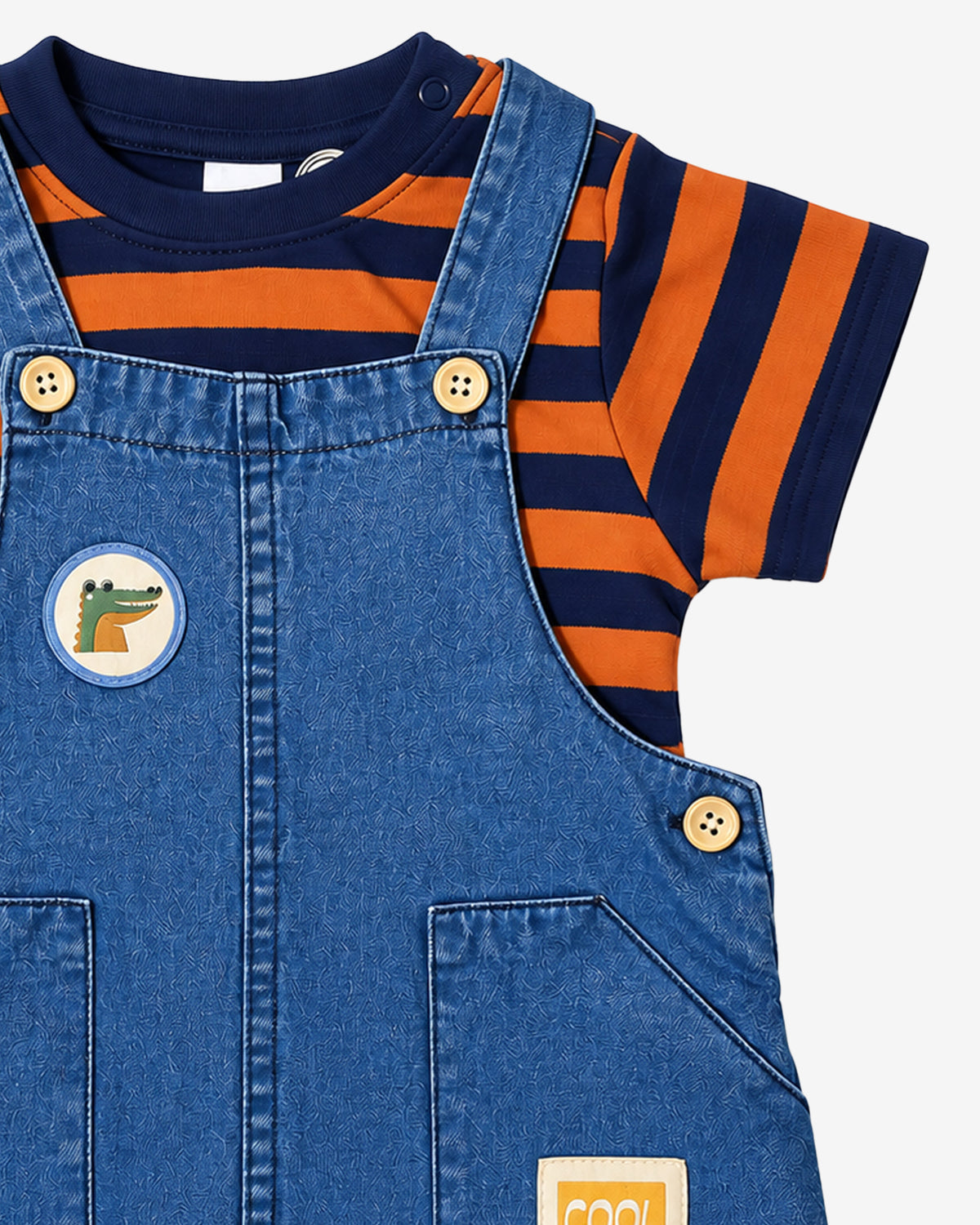 Nuberry Boys Dungaree | Soft, Breathable & Comfortable