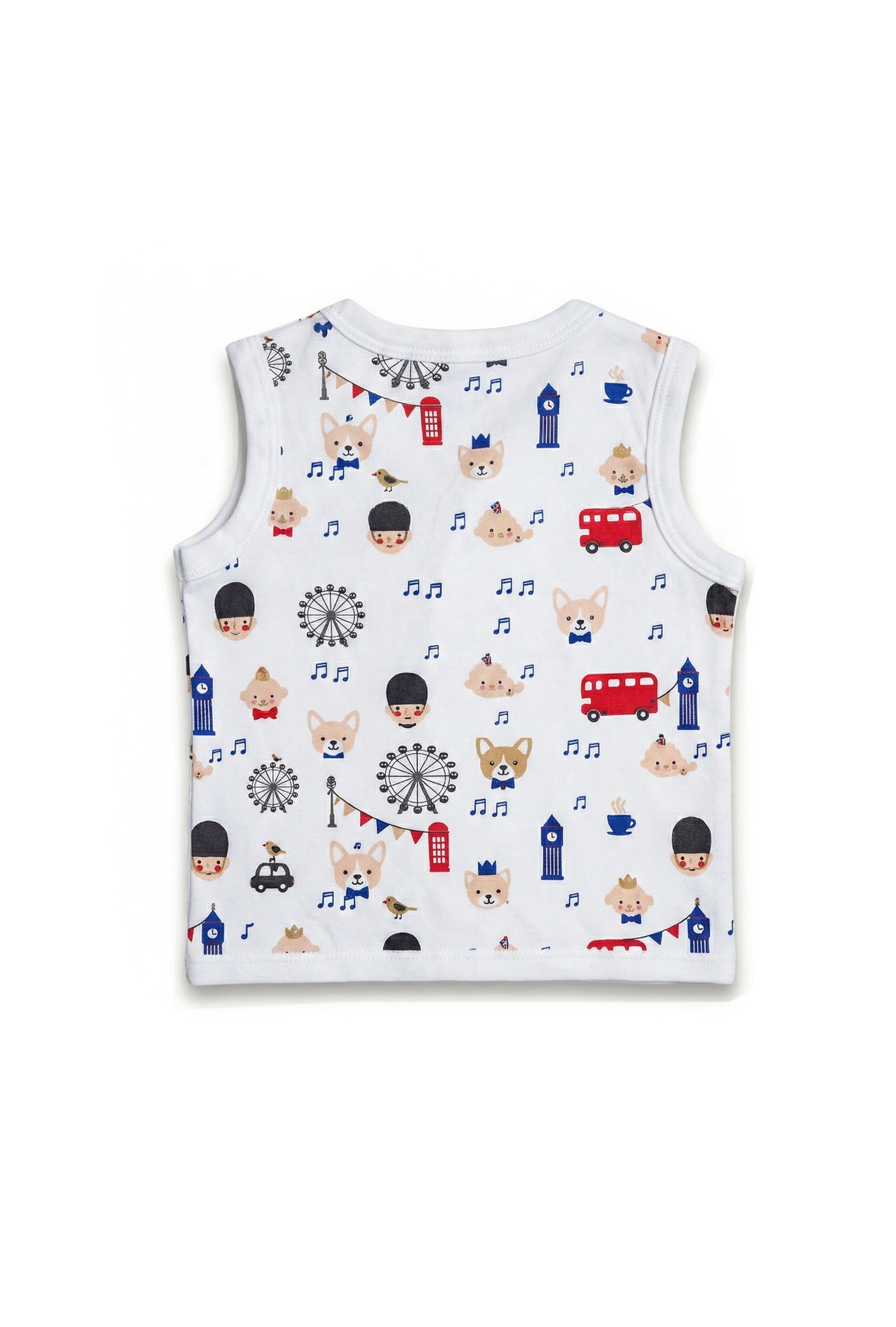 Nuberry Baby Boy Open Vest