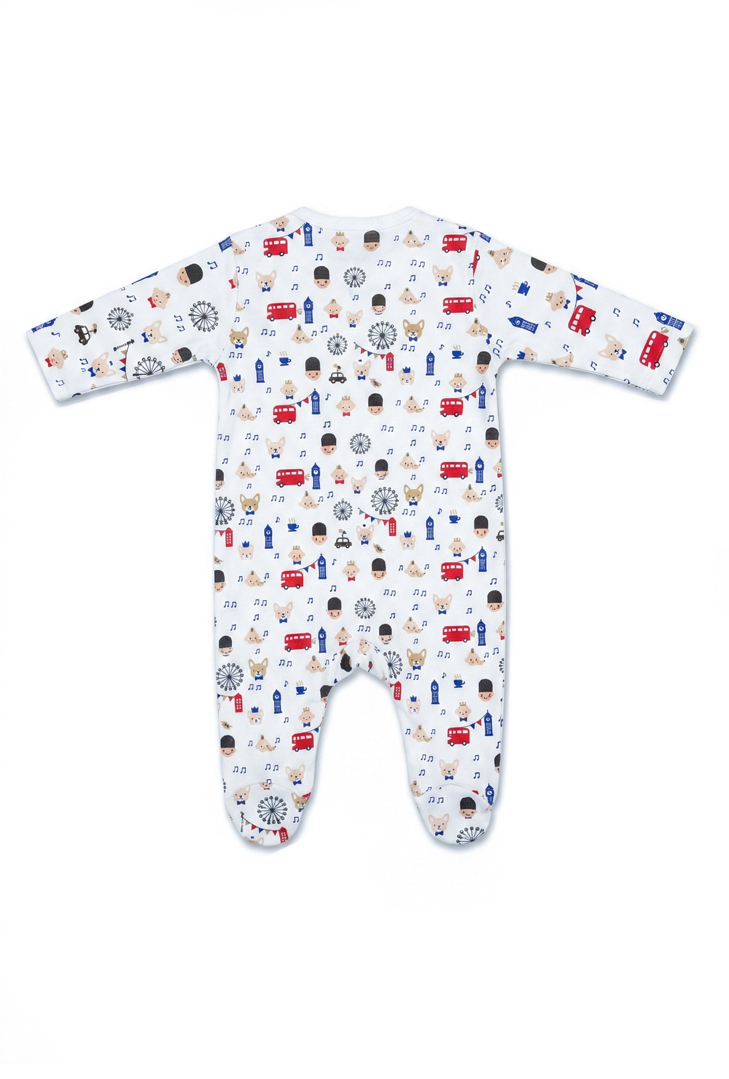 Moms choice Pack of 3 Sets Baby Cotton Sleep Suit  | Breathable, Gentle & Safe | Designed in Australia - Neubaby Stores