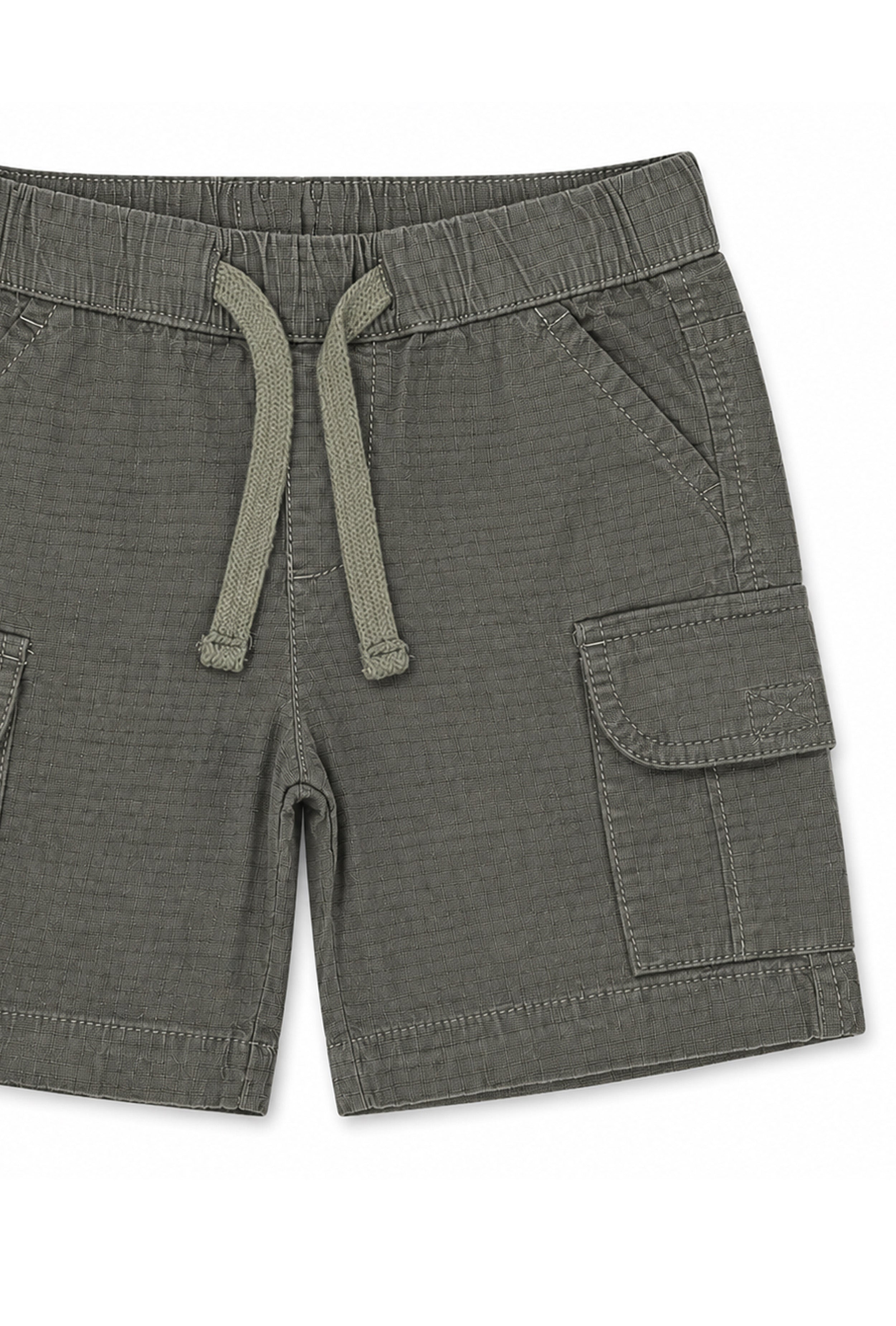 Nuberry Woven Double Pocket Shorts | Soft Comfort for Active Little Boys