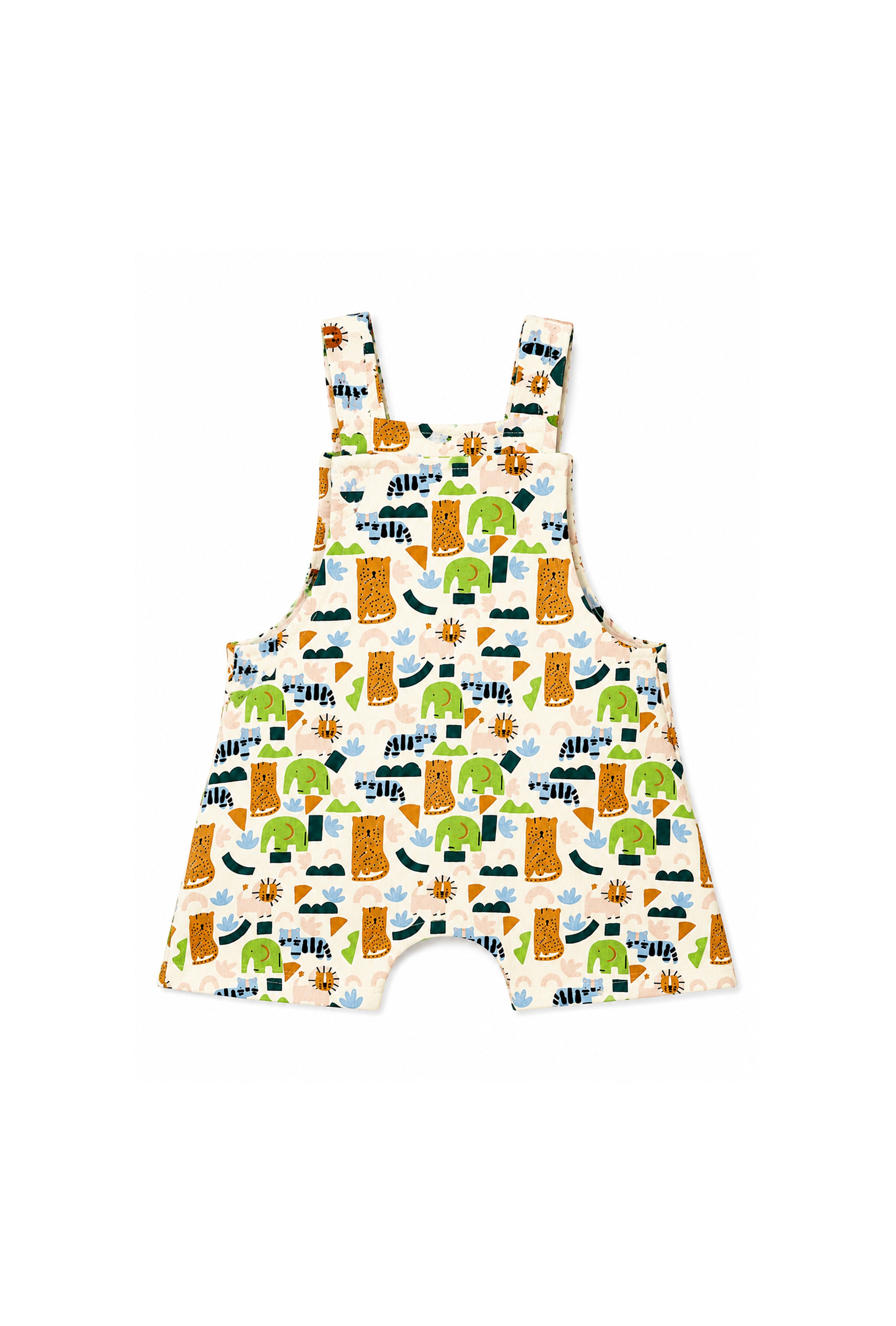 Nuberry Boys Dungaree | Soft & Breathable | Multicolor