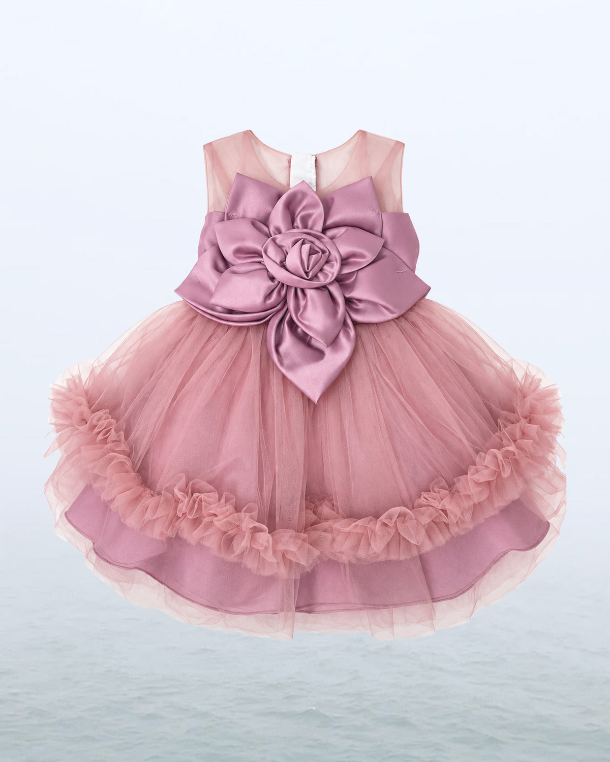 Nuberry Soft Mesh Baby Girl Party Frock | A Little Dress for Her Biggest Smiles
