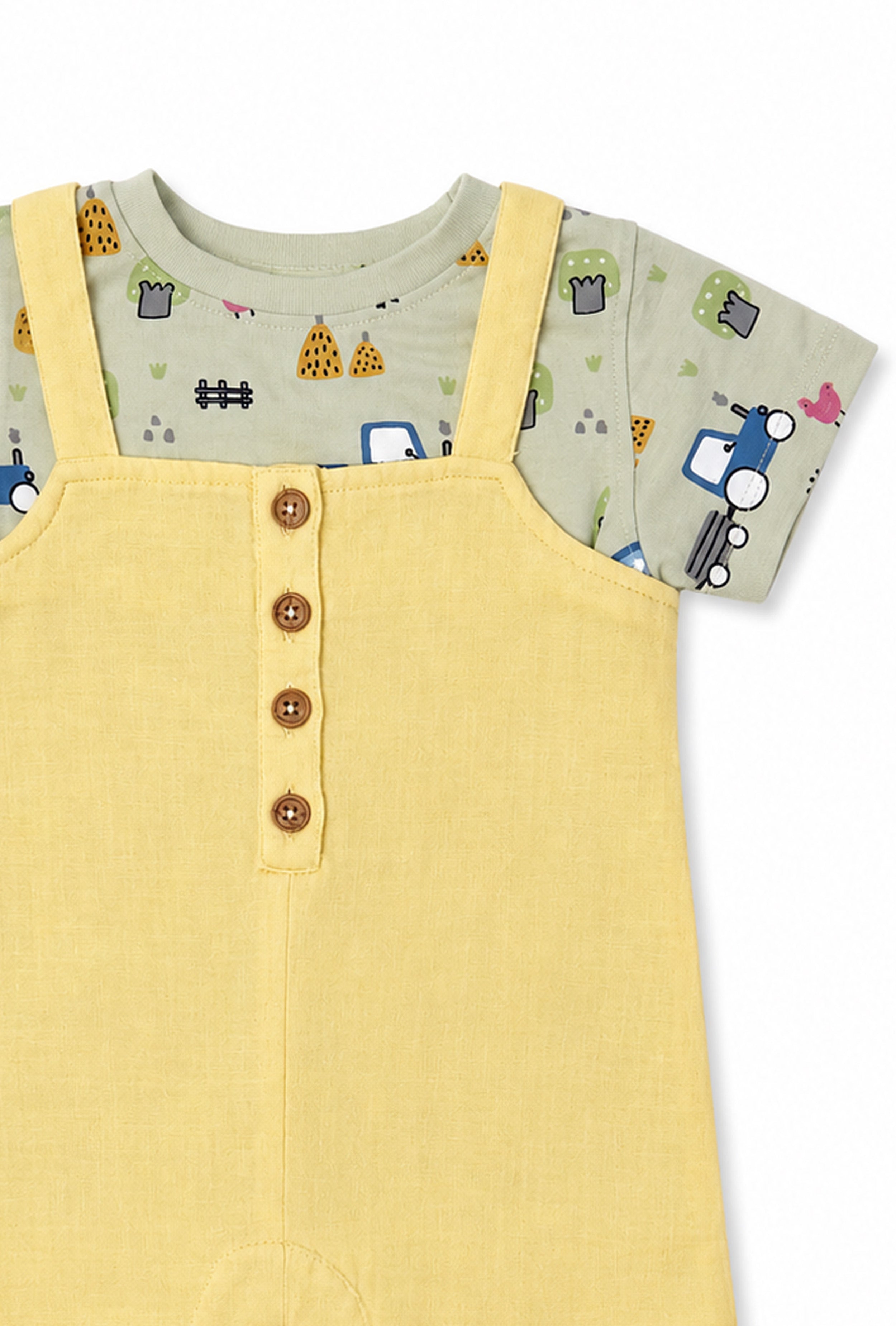 Nuberry Boys Dungaree | Made for Play Smiles & Sweet Memories