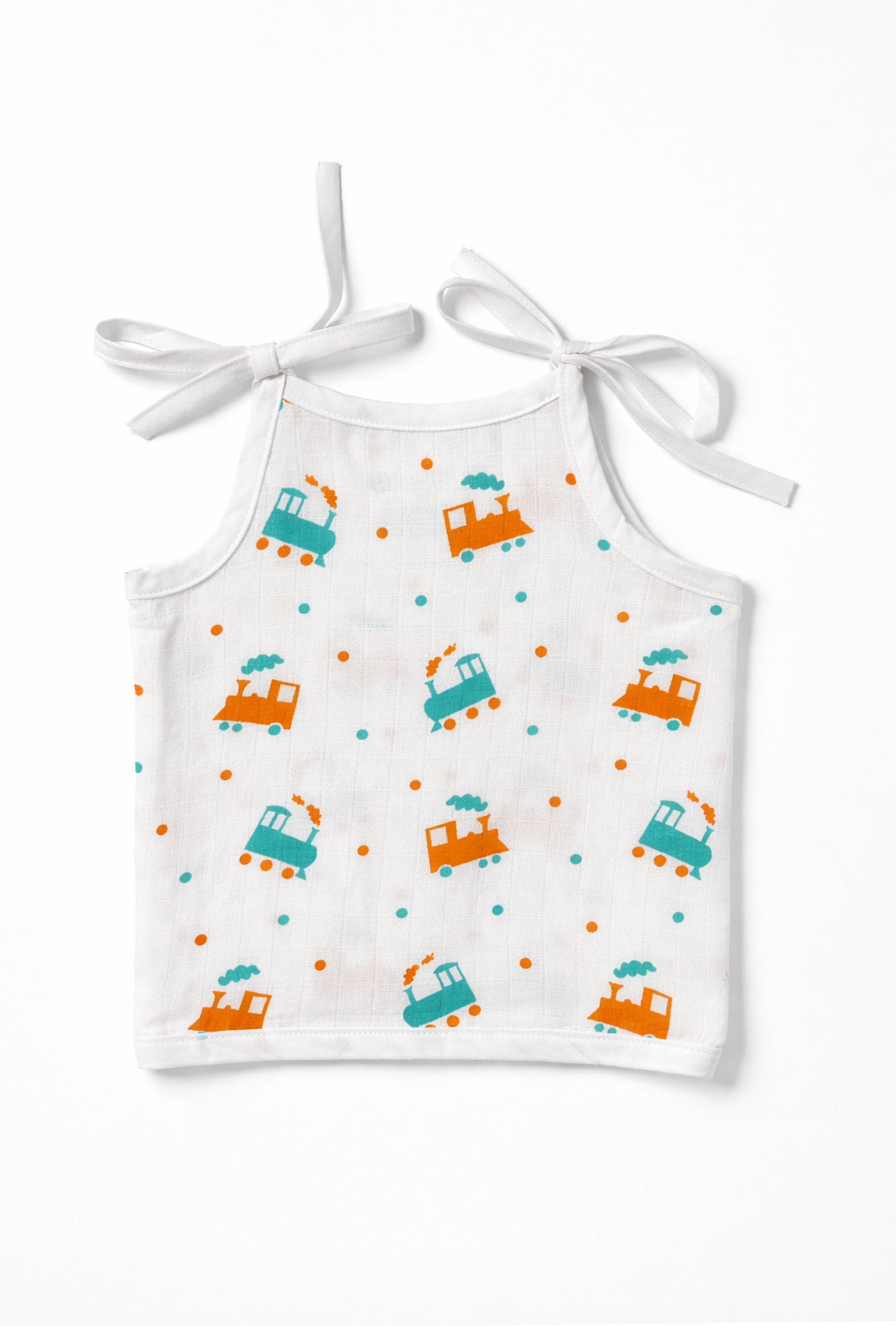 Made for First Comfort | Nuberry Newborn Muslin Upknot Jabla (Pack of 4)