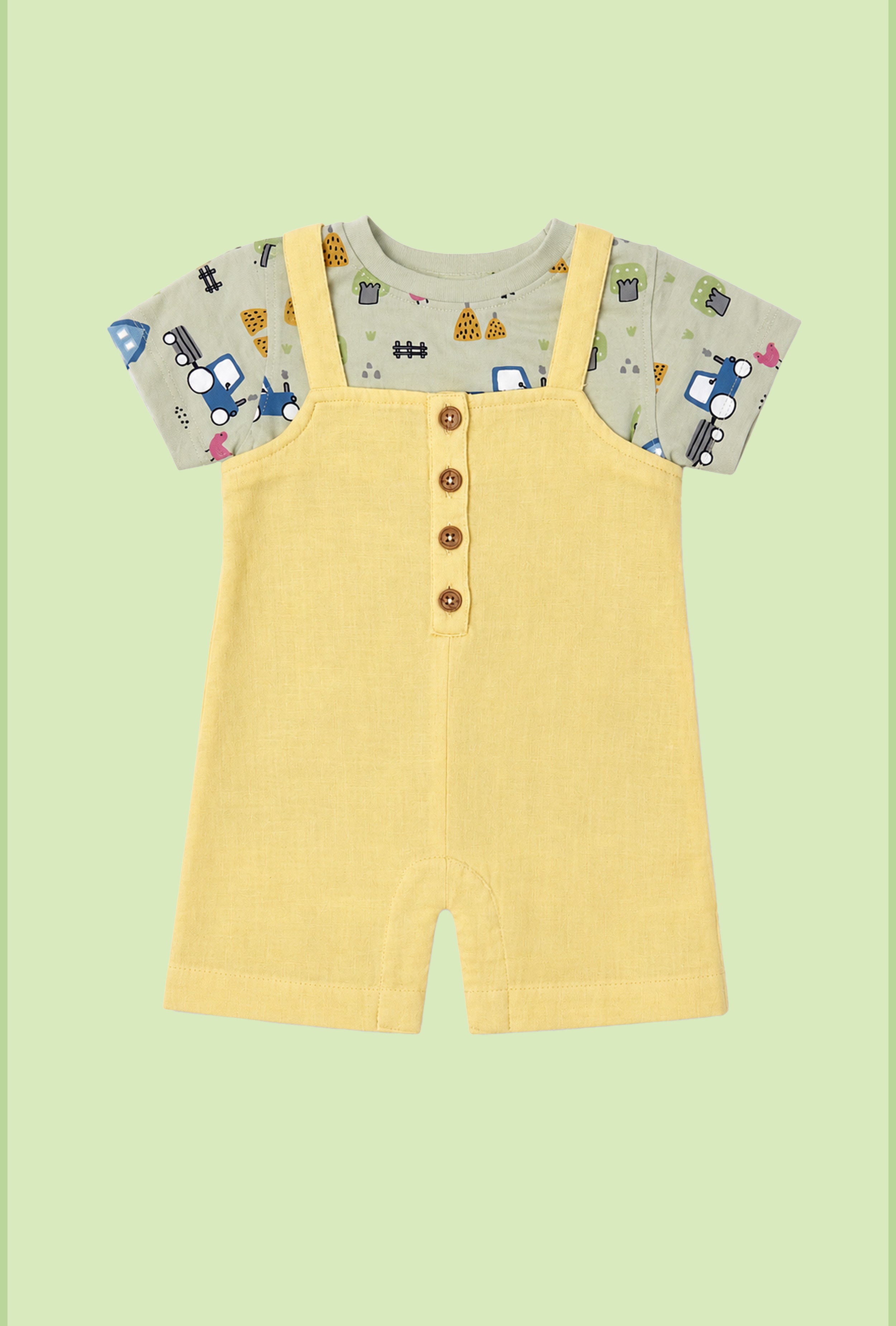 Nuberry Boys Dungaree | Made for Play Smiles & Sweet Memories