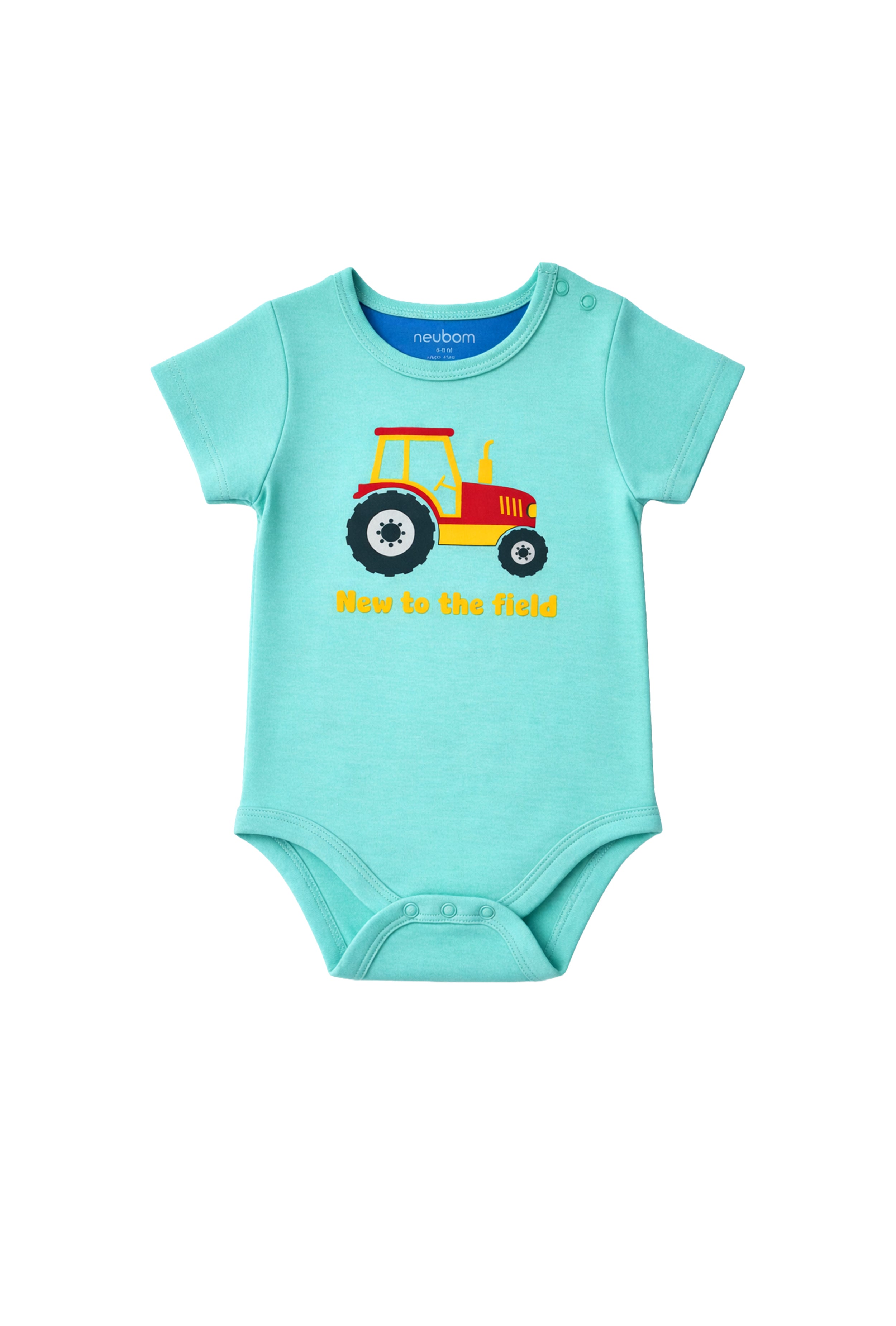 Gentle on Baby Skin | Trusted by Parents | Nuberry Unisex Bodysuit Set of 2