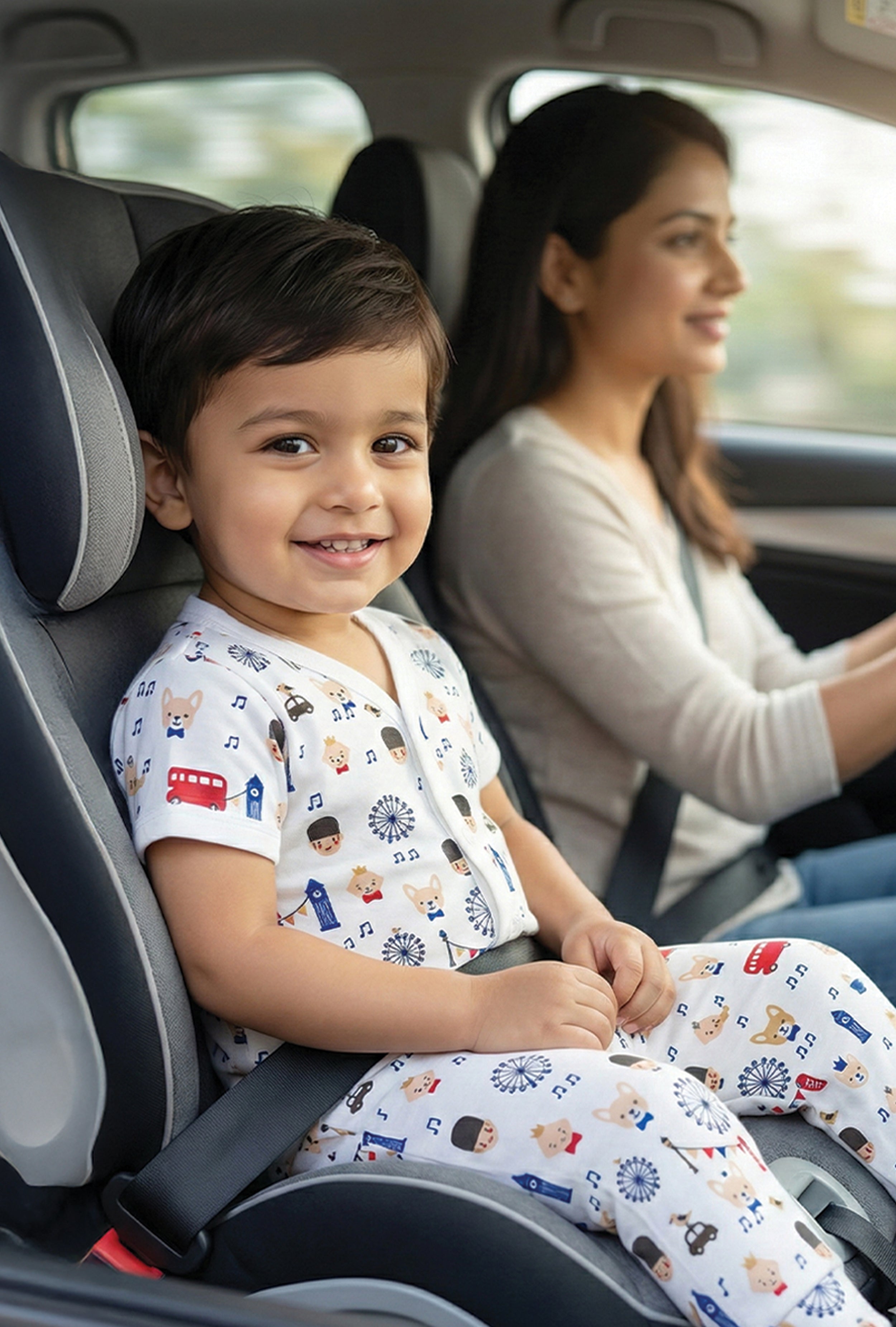 Nuberry Baby Boy Open Vest