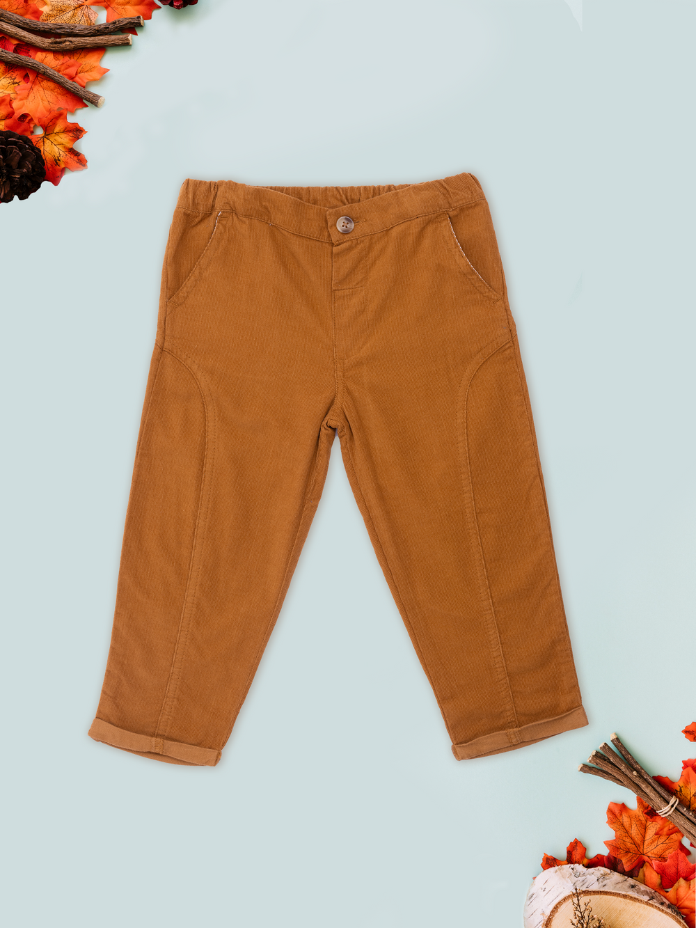 Tan Corduroy Pants for Boys