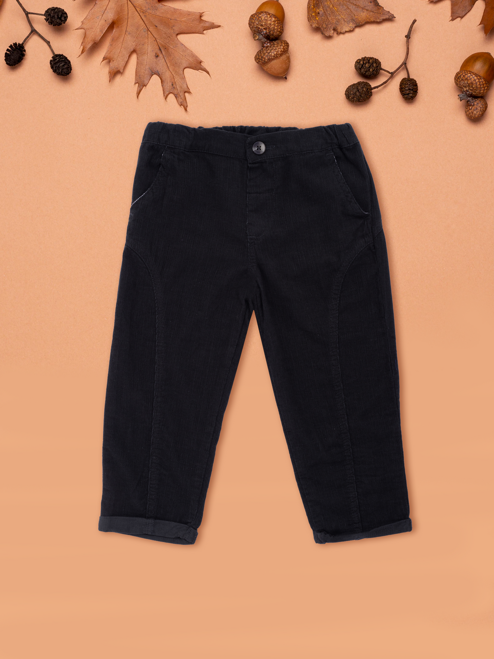 Boys Corduroy Pant - Black